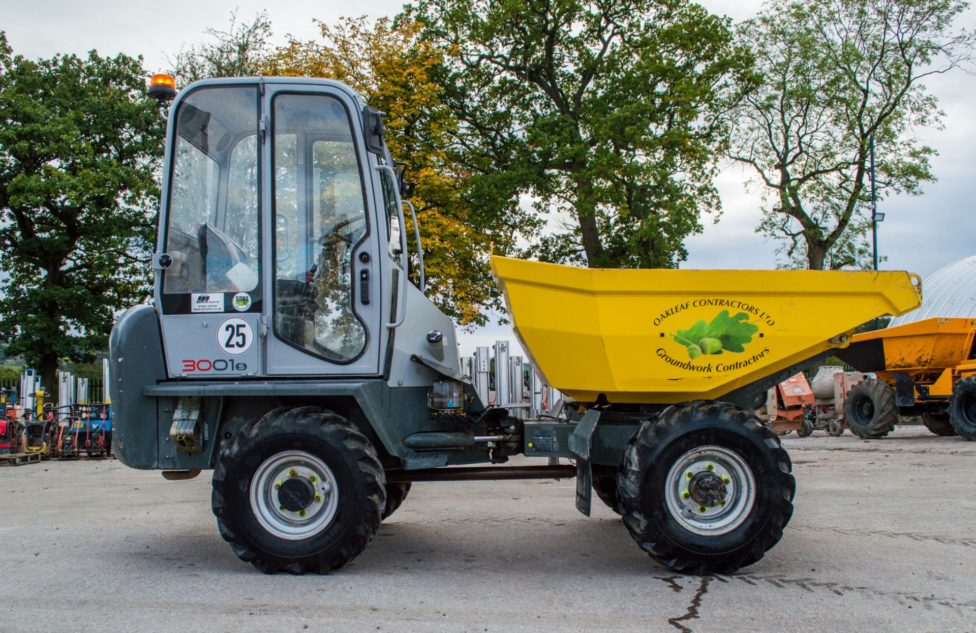 Wacker Neuson 3001 3 tonne cabbed swivel skip dumper Year: 2019 S/N: 02573 Recorded Hours: 794 - Image 7 of 18