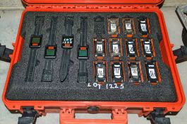 Havi hire pack vibration monitoring kit c/w watches, device monitors, charging station & carry case