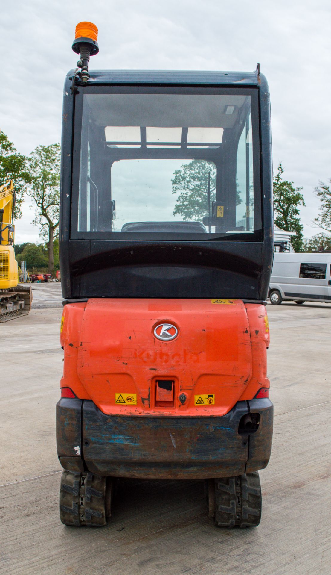 Kubota KX016-4 1.6 tonne rubber tracked excavator Year: 2013 S/N: 56652 Recorded Hours: 3393 c/w - Image 6 of 16