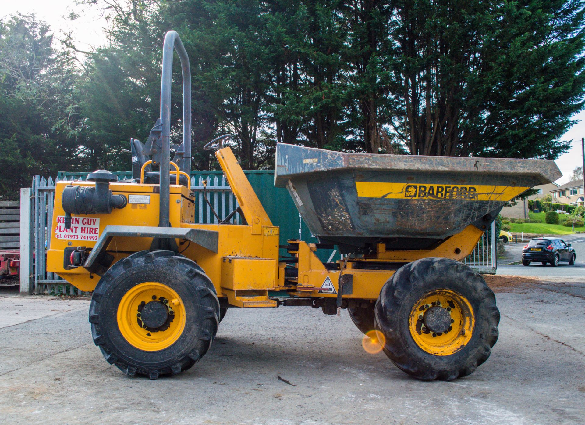 Barford SXR 6000 6 tonne swivel skip dumper  Year: 2007  S/N: SXR62076 Recorded Hours: 2310 17 - Image 7 of 20