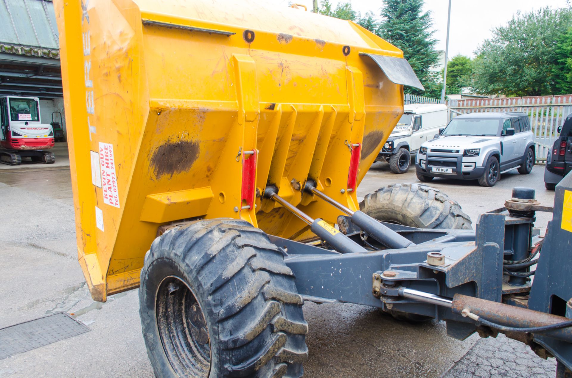 Terex 9 tonne straight skip dumper  Year: 2013  S/N: ED4MV4155 Recorded Hours: 2532 - Image 10 of 21