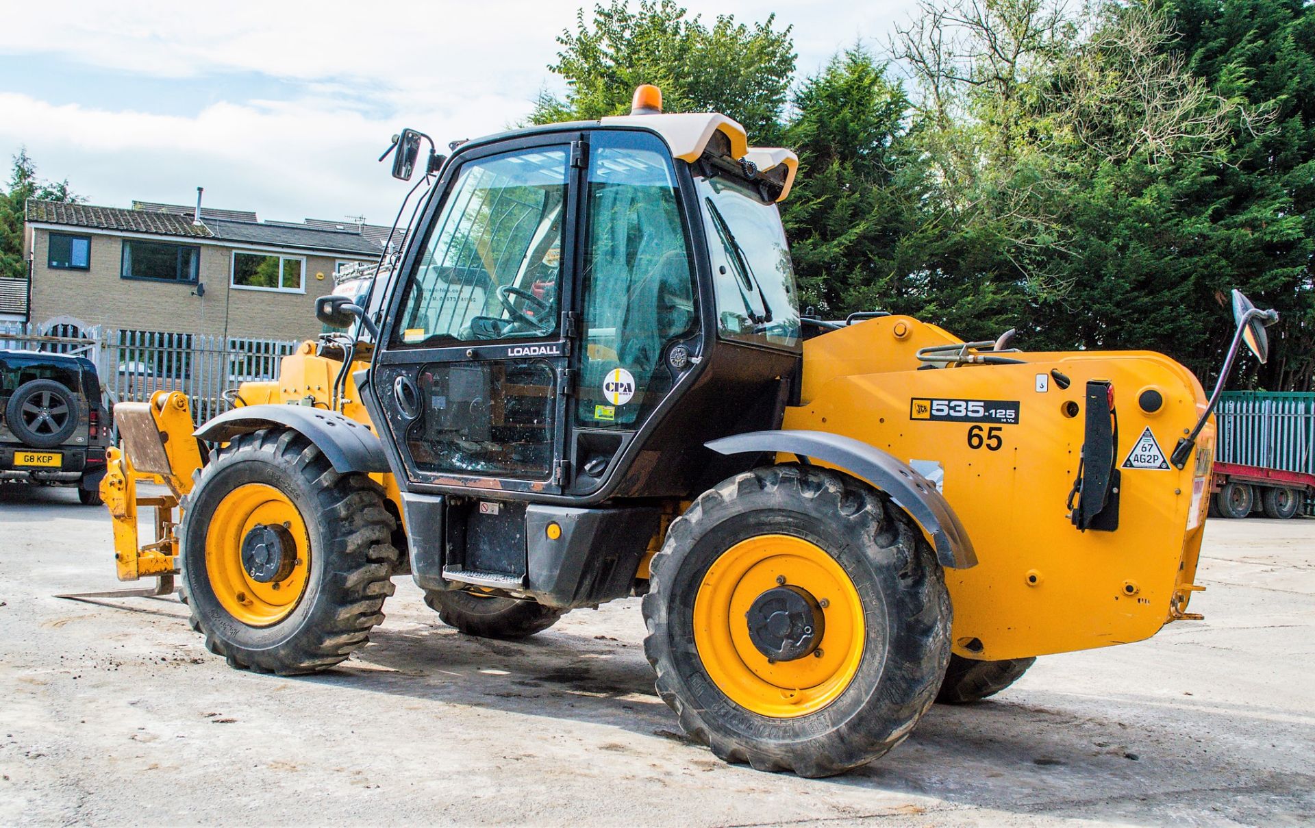 JCB 535 - 125 12.5 metre telescopic handler   Year: 2012 S/N: 2145750 Recorded Hours: 4051 Auxillary - Image 4 of 23