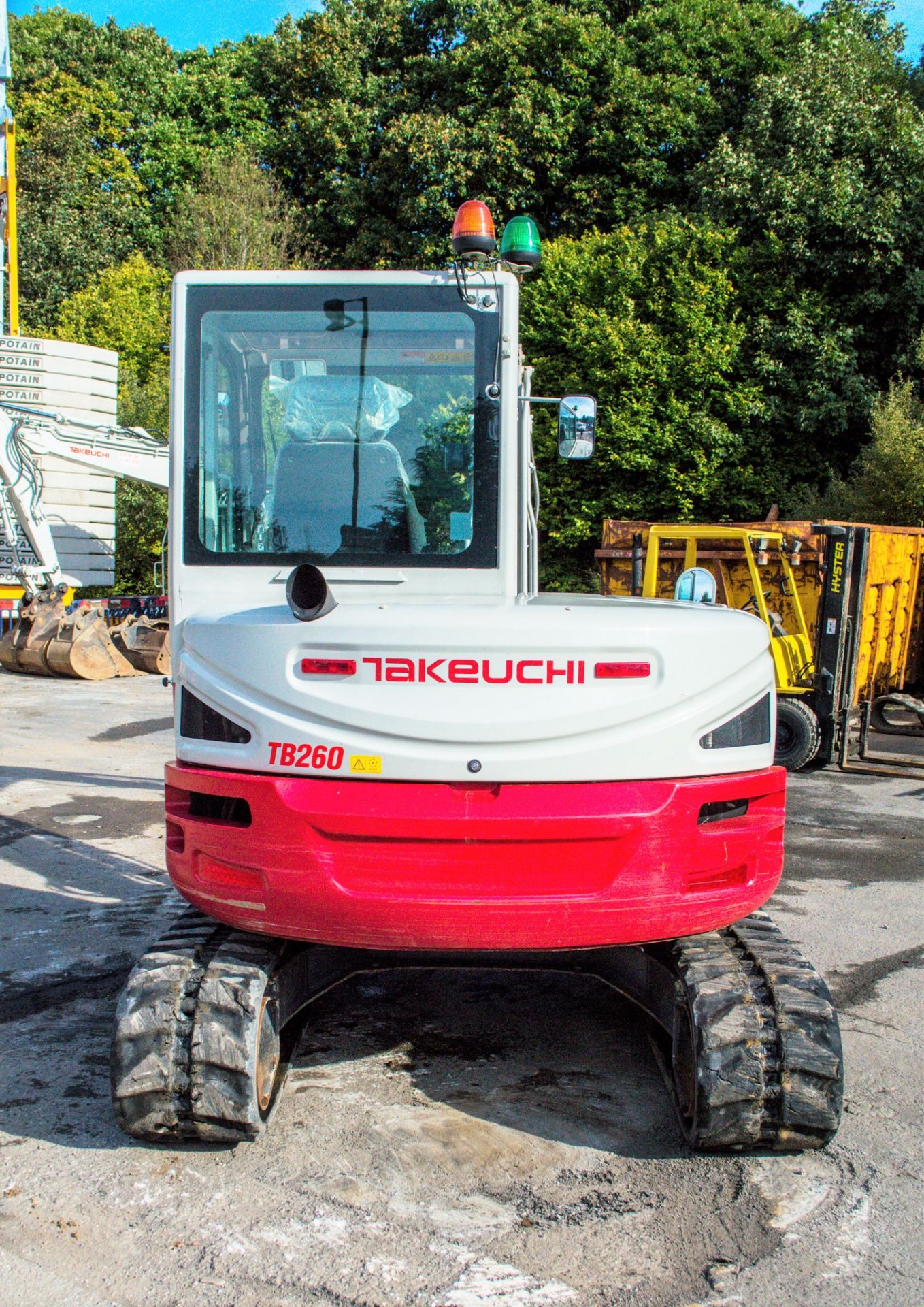 Takeuchi TB260 6 tonne rubber tracked midi excavator  Year: 2018 S/N: 12600319 Recorded Hours: - Image 6 of 25