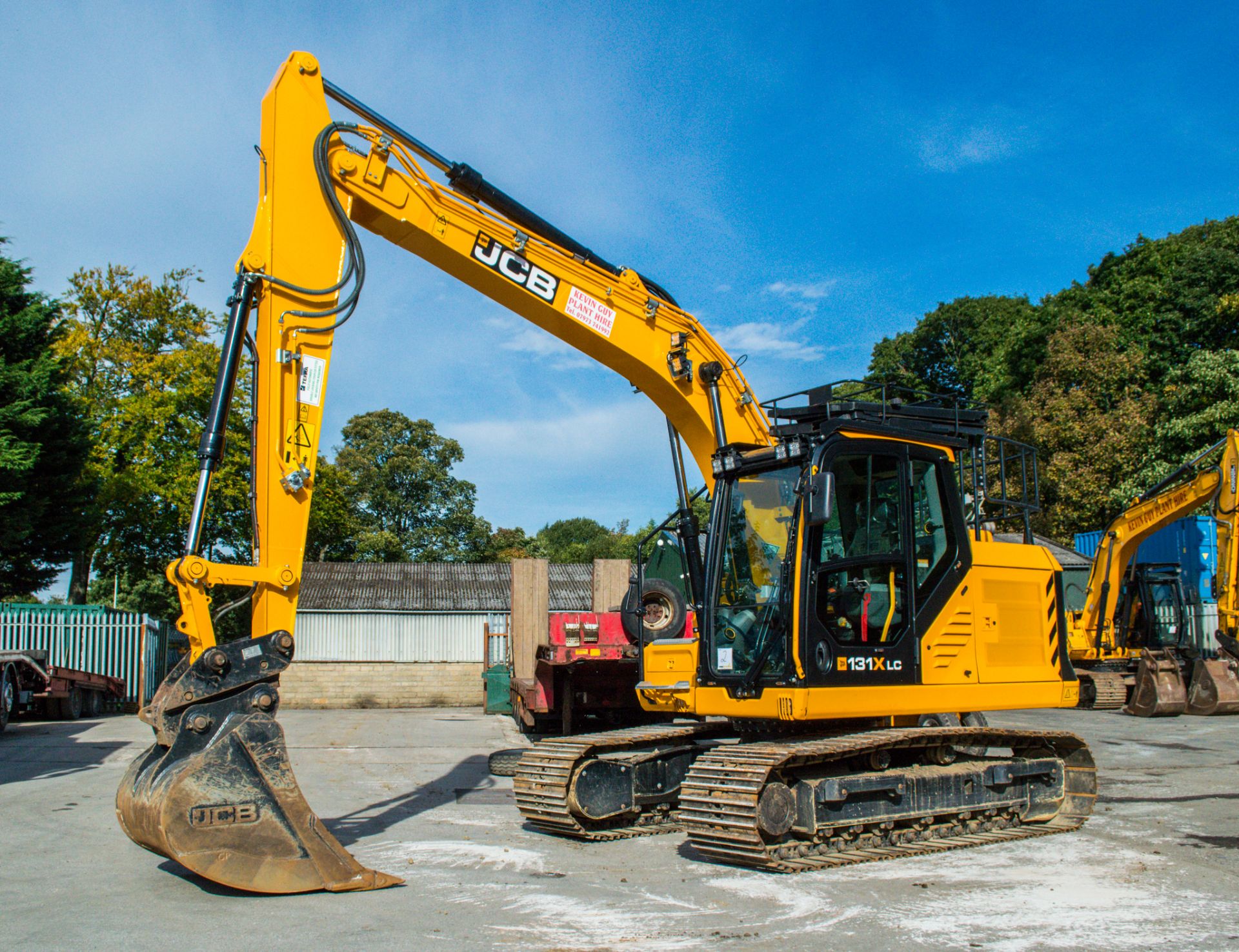 JCB 131 X LC 14 tonne steel tracked excavator  Year: 2019 S/N: 2779209 Recorded Hours: 623 c/w