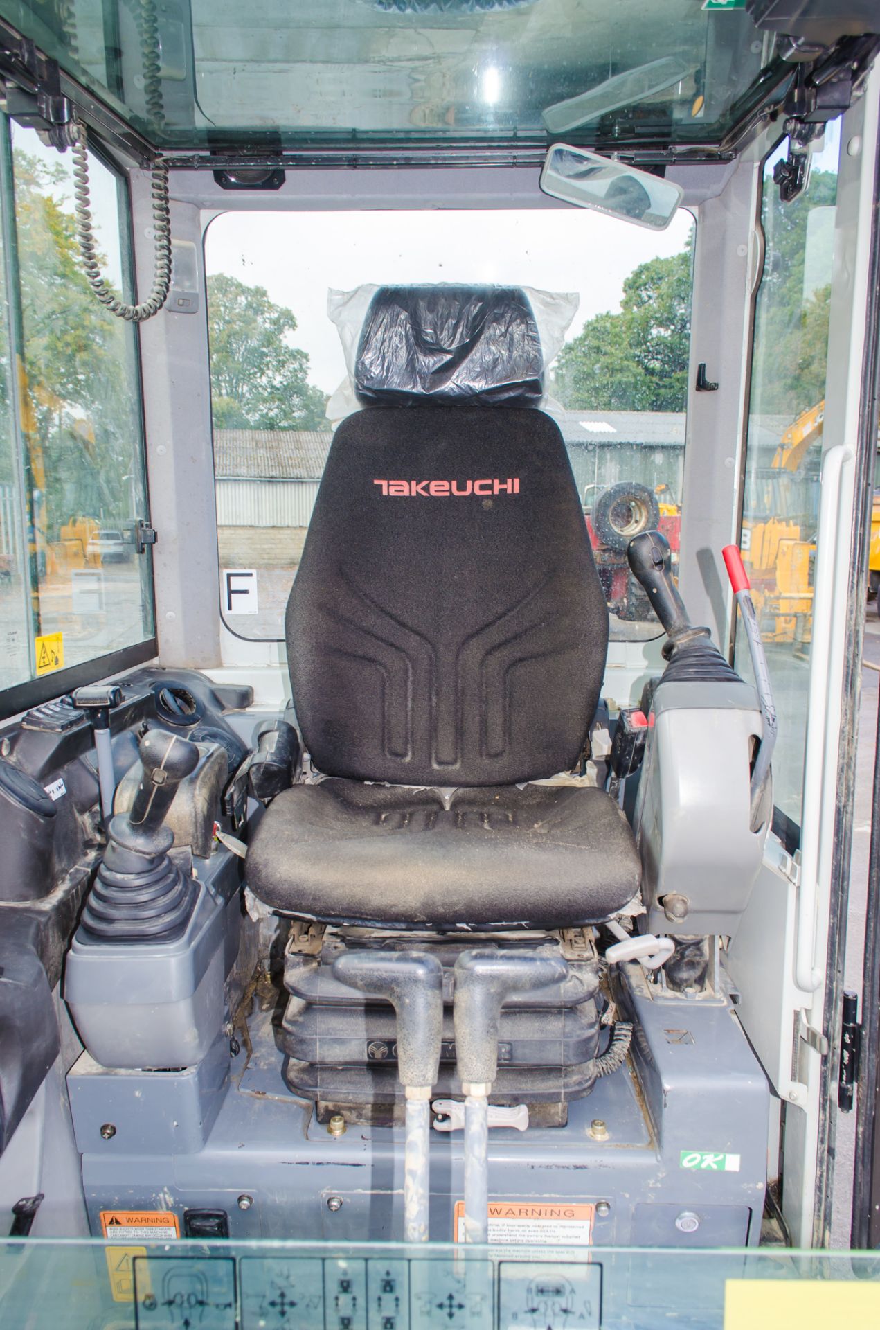 Takeuchi TB230 3 tonne rubber tracked mini excavator  Year: 2016 S/N: 23001324 Recorded Hours: - Image 19 of 21