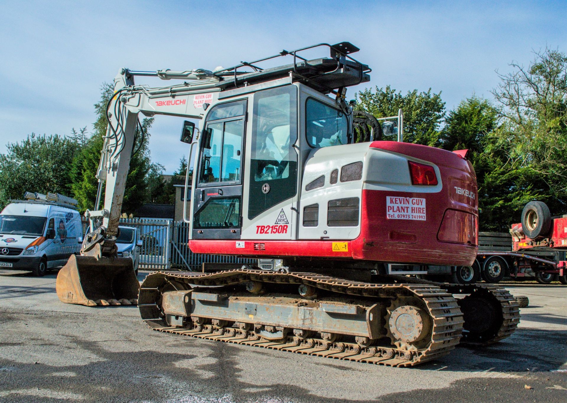 Takeuchi TB2150R 15 tonne steel tracked excavator  Year: 2018  S/N: 514800118 Recorded Hours: 2265 - Image 4 of 25