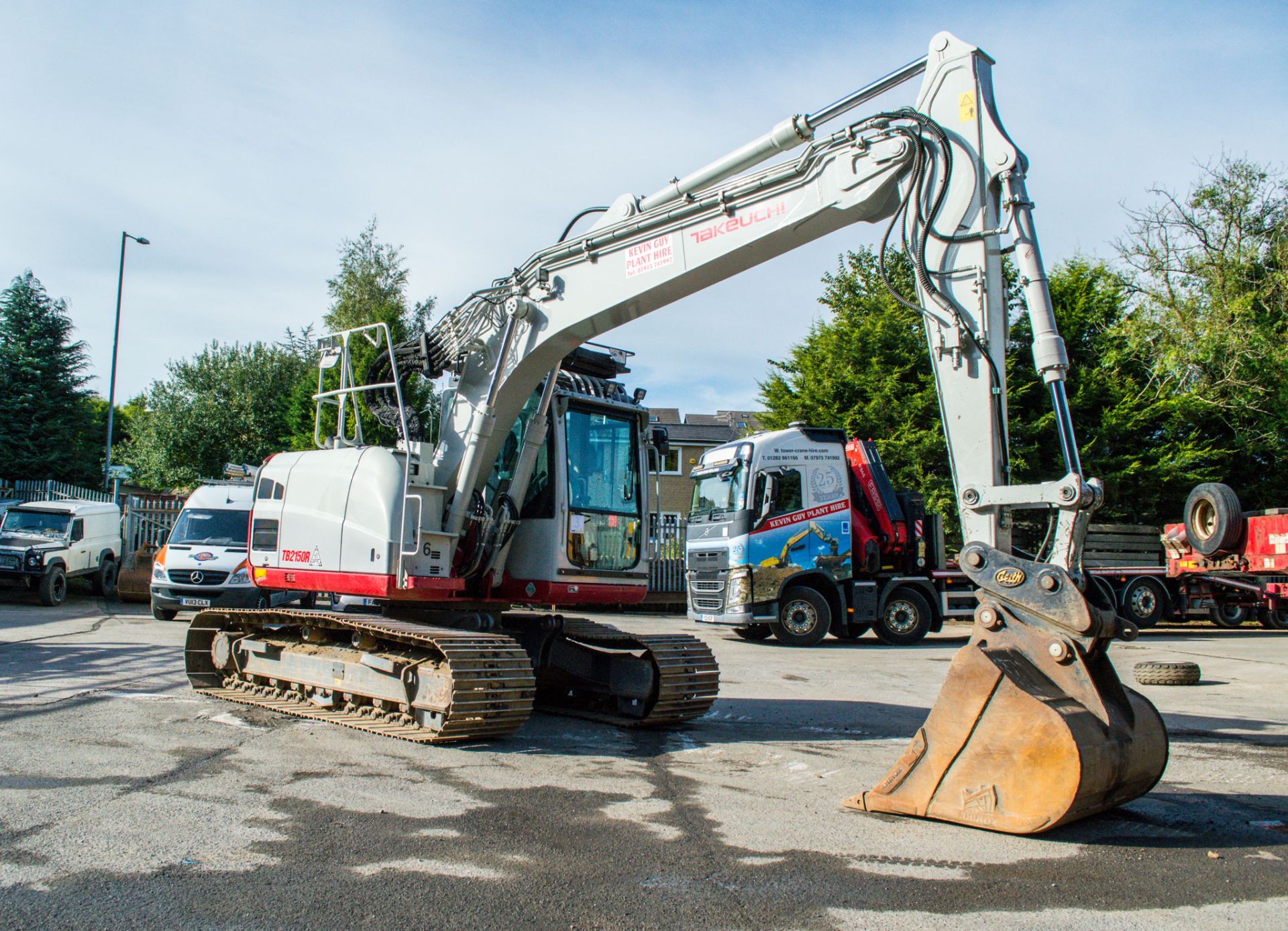 Takeuchi TB2150R 15 tonne steel tracked excavator  Year: 2018  S/N: 514800118 Recorded Hours: 2265 - Image 2 of 25