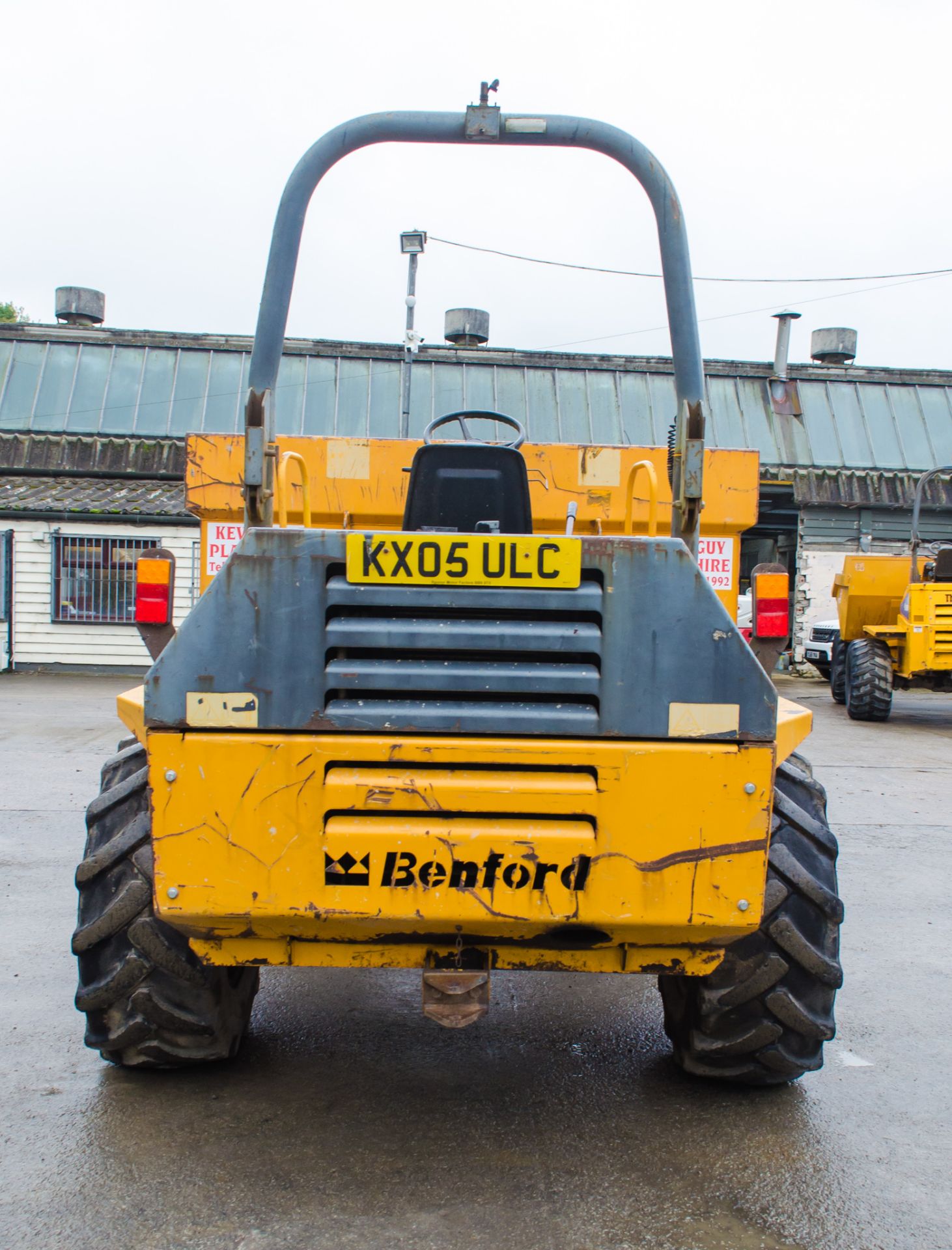 Benford Terex 6 tonne straight skip dumper Year: 2005 S/N: E506ET261 Recorded Hours: Not - Image 6 of 21