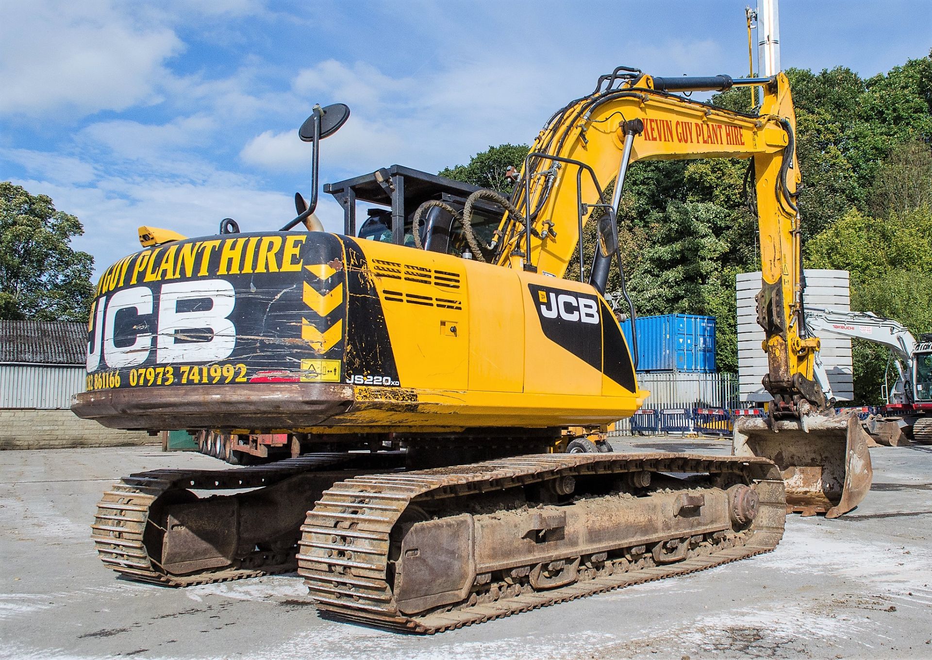 JCB JS 220 XD 22 tonne demolition spec steel tracked excavator - Image 4 of 27