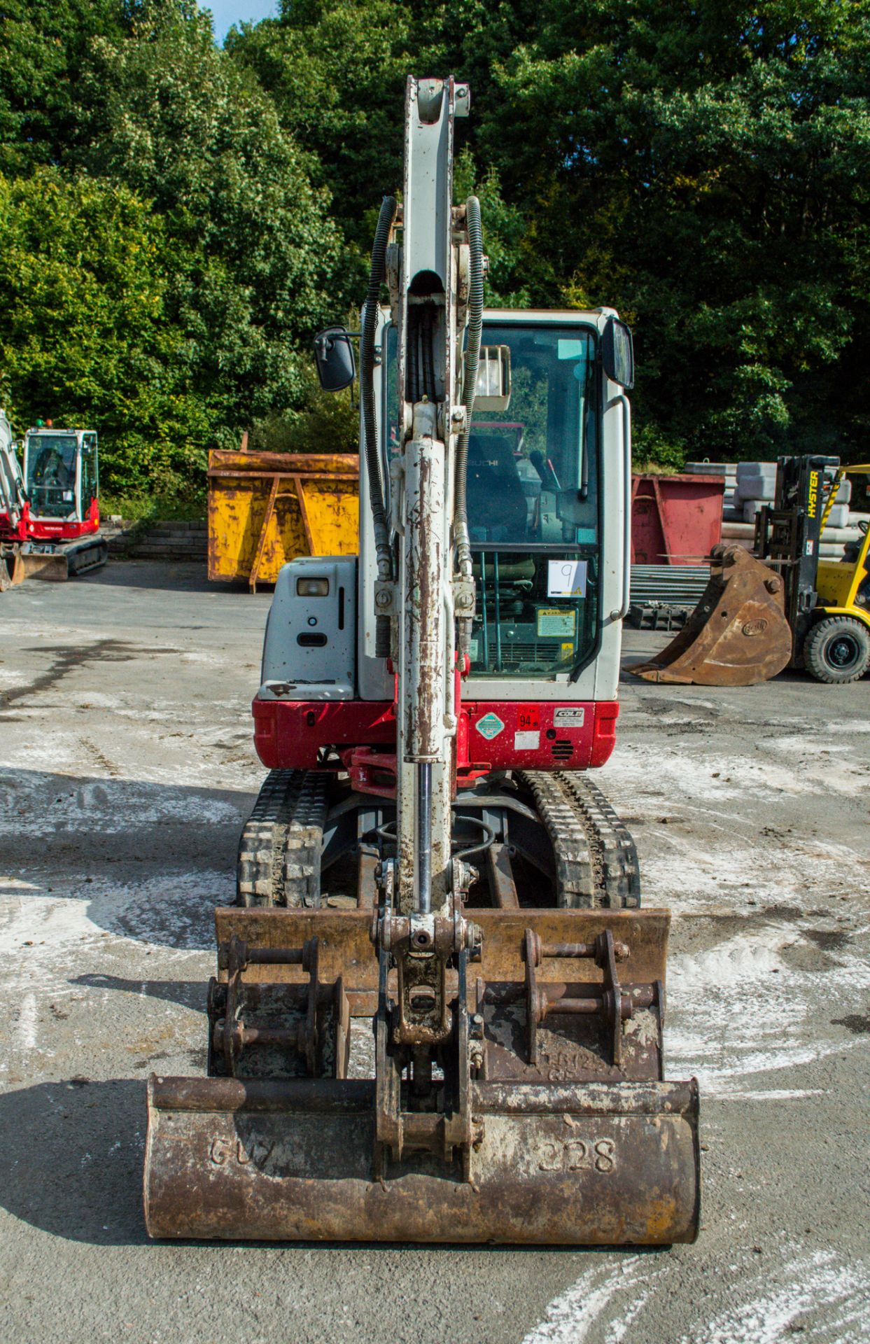 Takeuchi TB228 2.8 tonne rubber tracked mini excavator  Year: 2013 S/N: 22802670 Recorded Hours: Not - Image 5 of 20