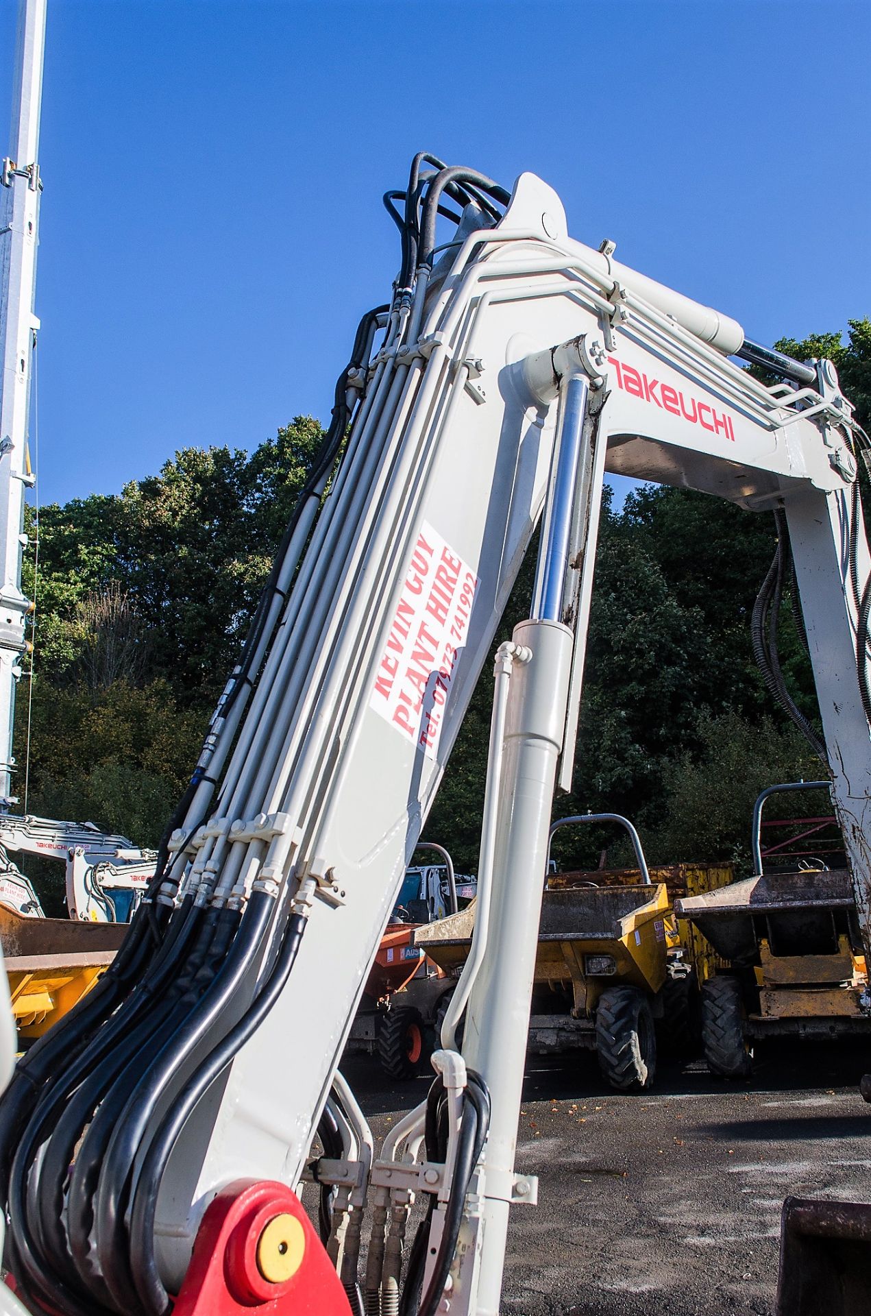 Takeuchi TB290 9 tonne steel tracked excavator  Year: 2017 S/N: 190200753 Recorded Hours: 2763 c/w - Image 19 of 26