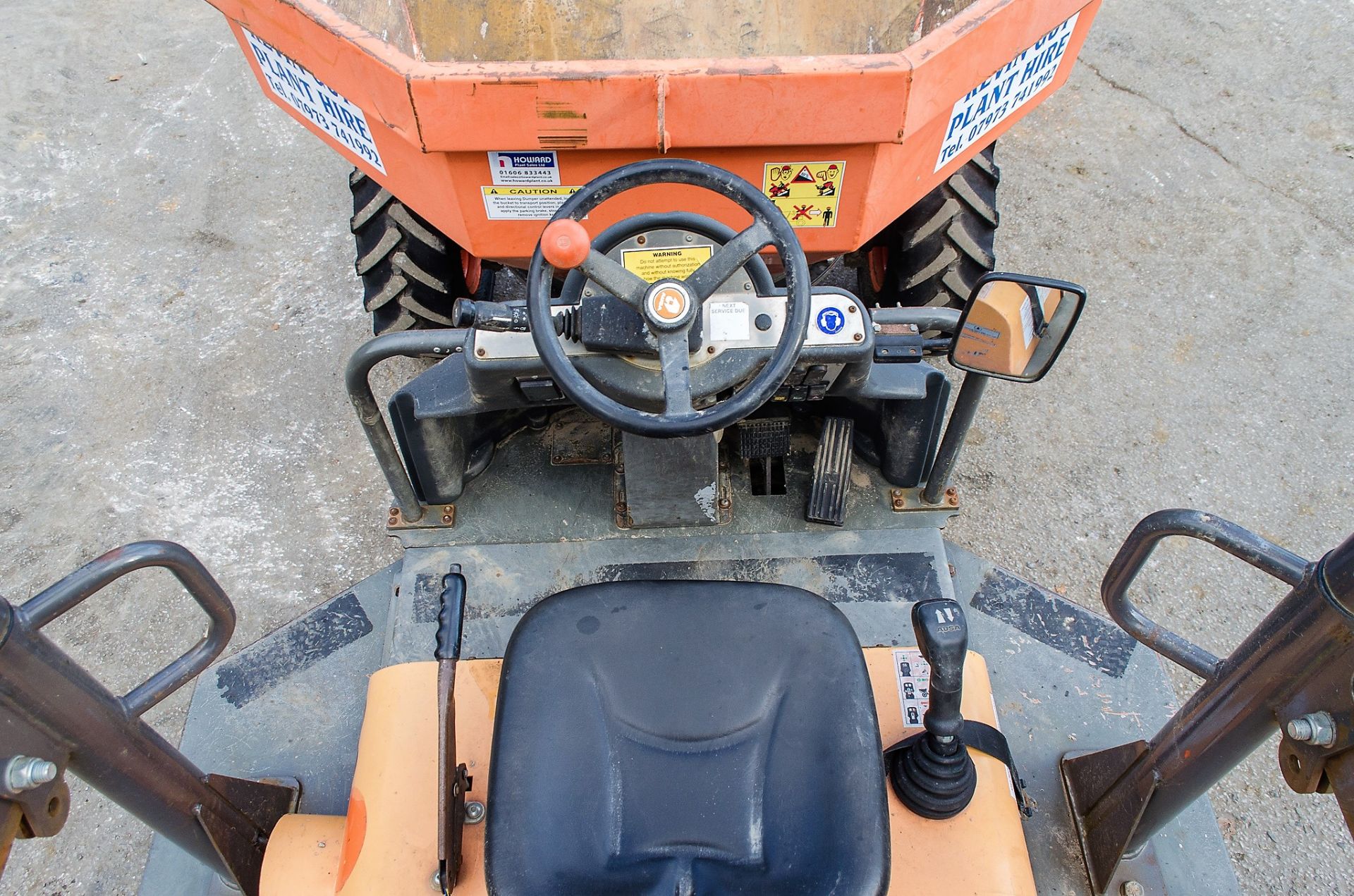 Ausa 3 tonne swivel skip dumper  Year: 2015 S/N: 73570 Recorded Hours: 768 - Image 17 of 21