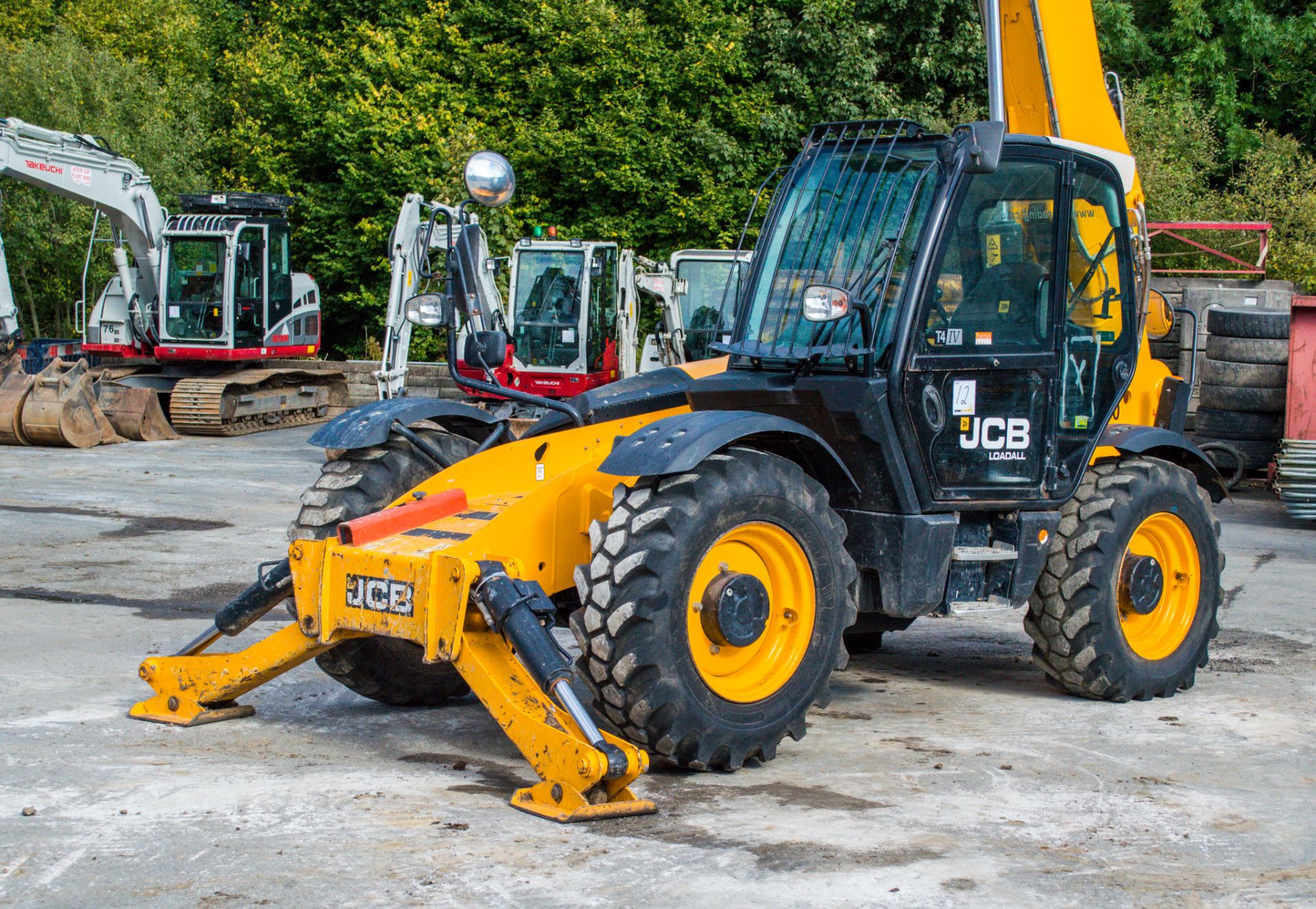 JCB 540 - 140 14 metre telescopic handler   Year: 2016 S/N: 2462658 Recorded Hours: 5434 Auxillary - Image 15 of 23