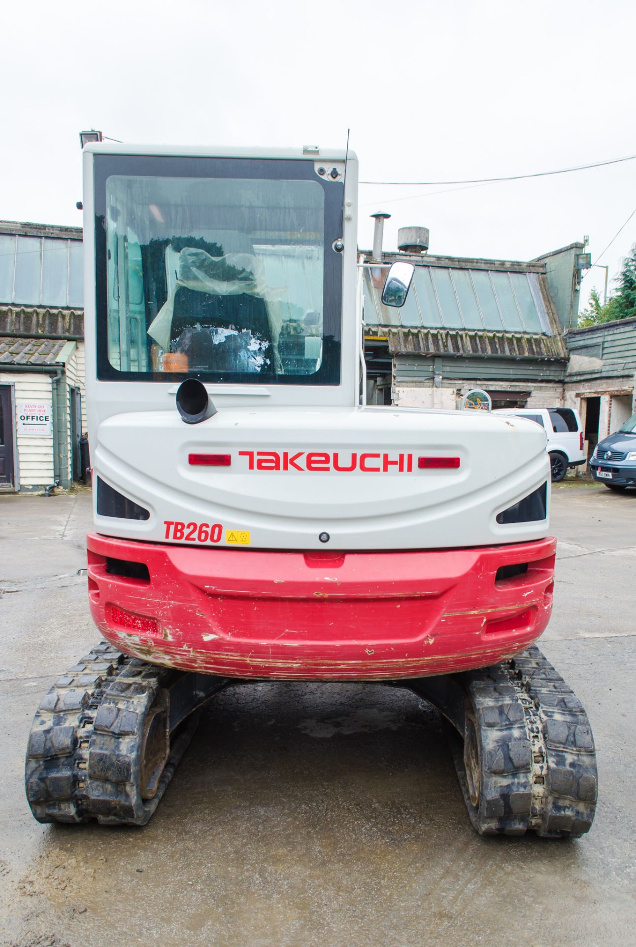 Takeuchi TB260 6 tonne rubber tracked midi excavator  Year: 2016 S/N: 126001565 Recorded Hours: 3163 - Image 6 of 23