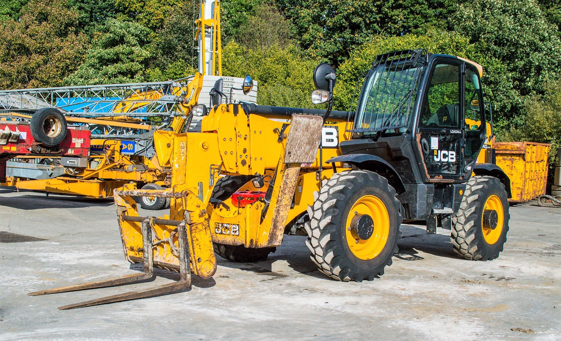 JCB 540 - 170 17 metre telescopic handler  Year: 2016 S/N: 2355441 Recorded Hours: 4940 Joystick