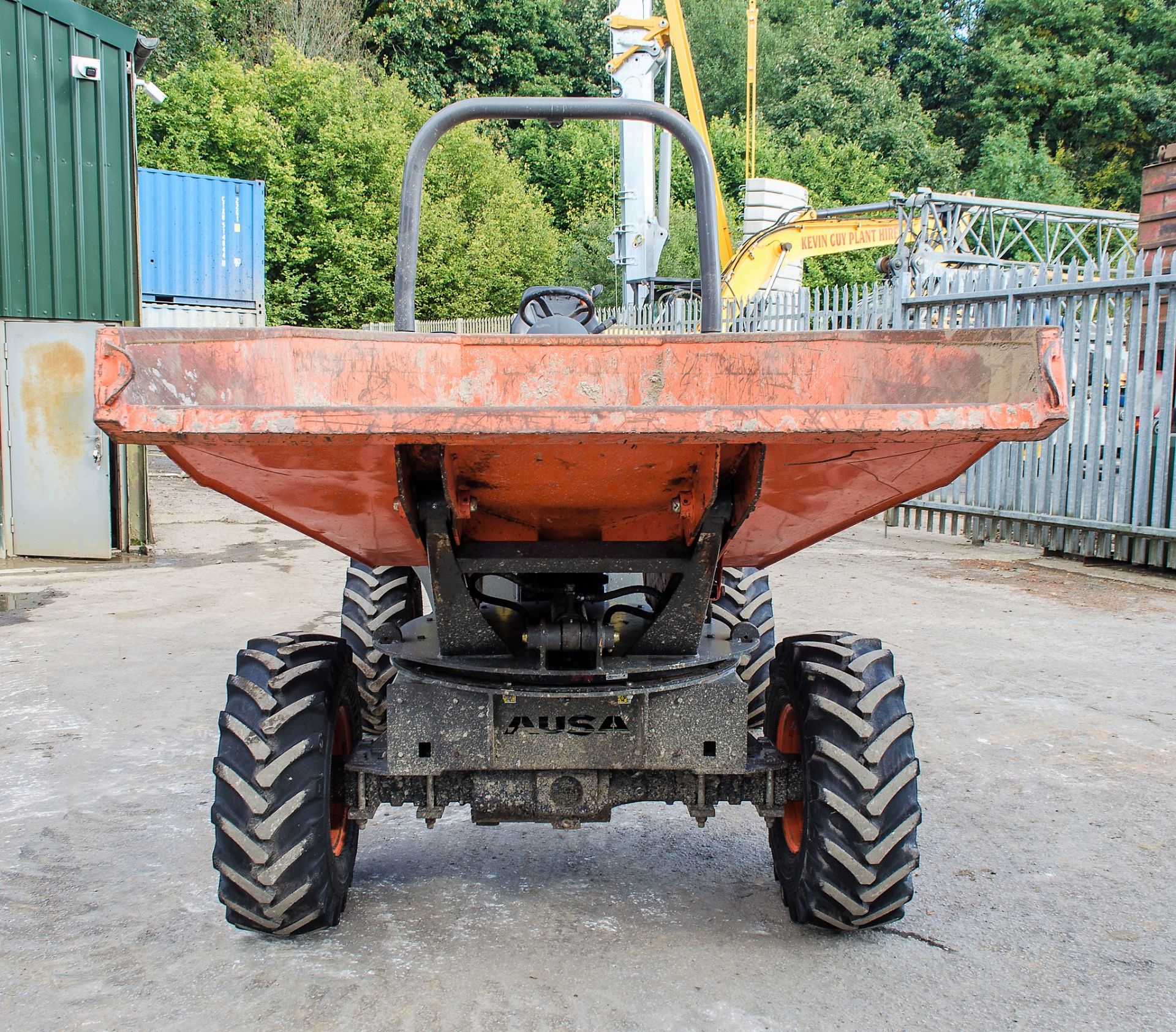 Ausa 3 tonne swivel skip dumper  Year: 2015 S/N: 73570 Recorded Hours: 768 - Image 5 of 21