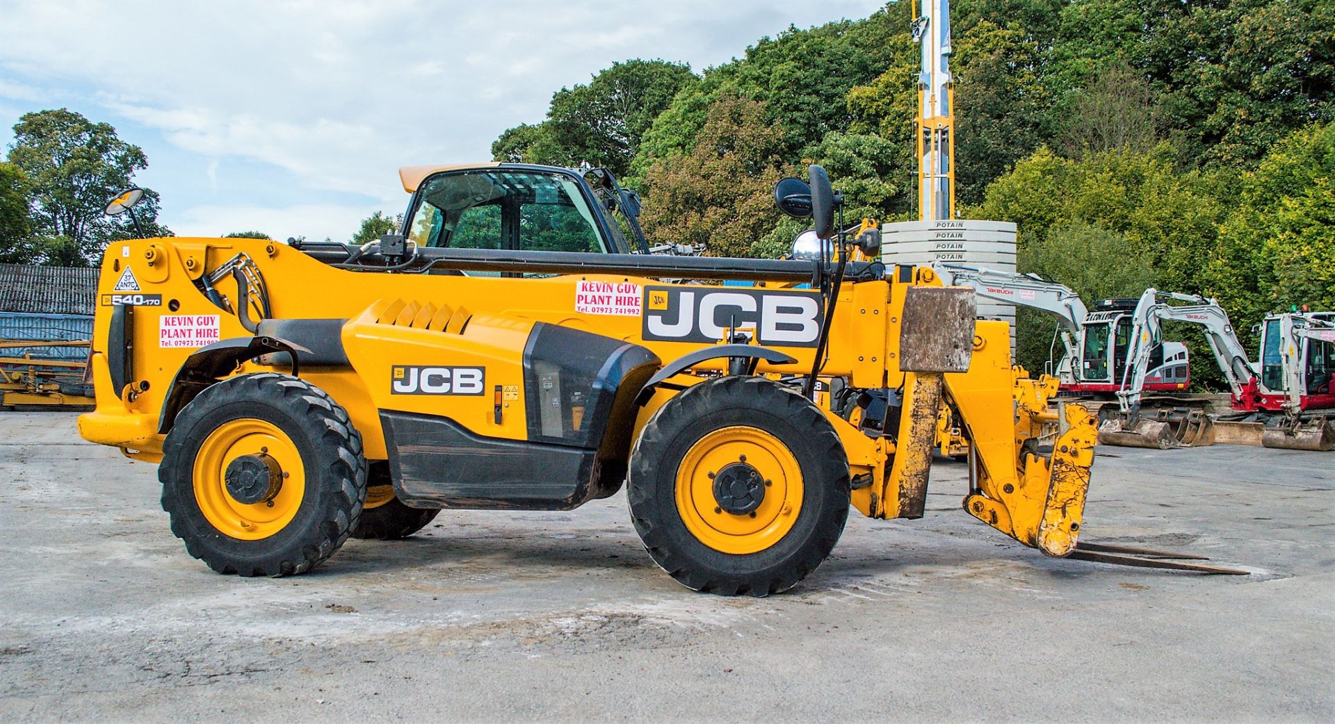 JCB 540 - 170 17 metre telescopic handler  Year: 2016 S/N: 2355441 Recorded Hours: 4940 Joystick - Image 7 of 25