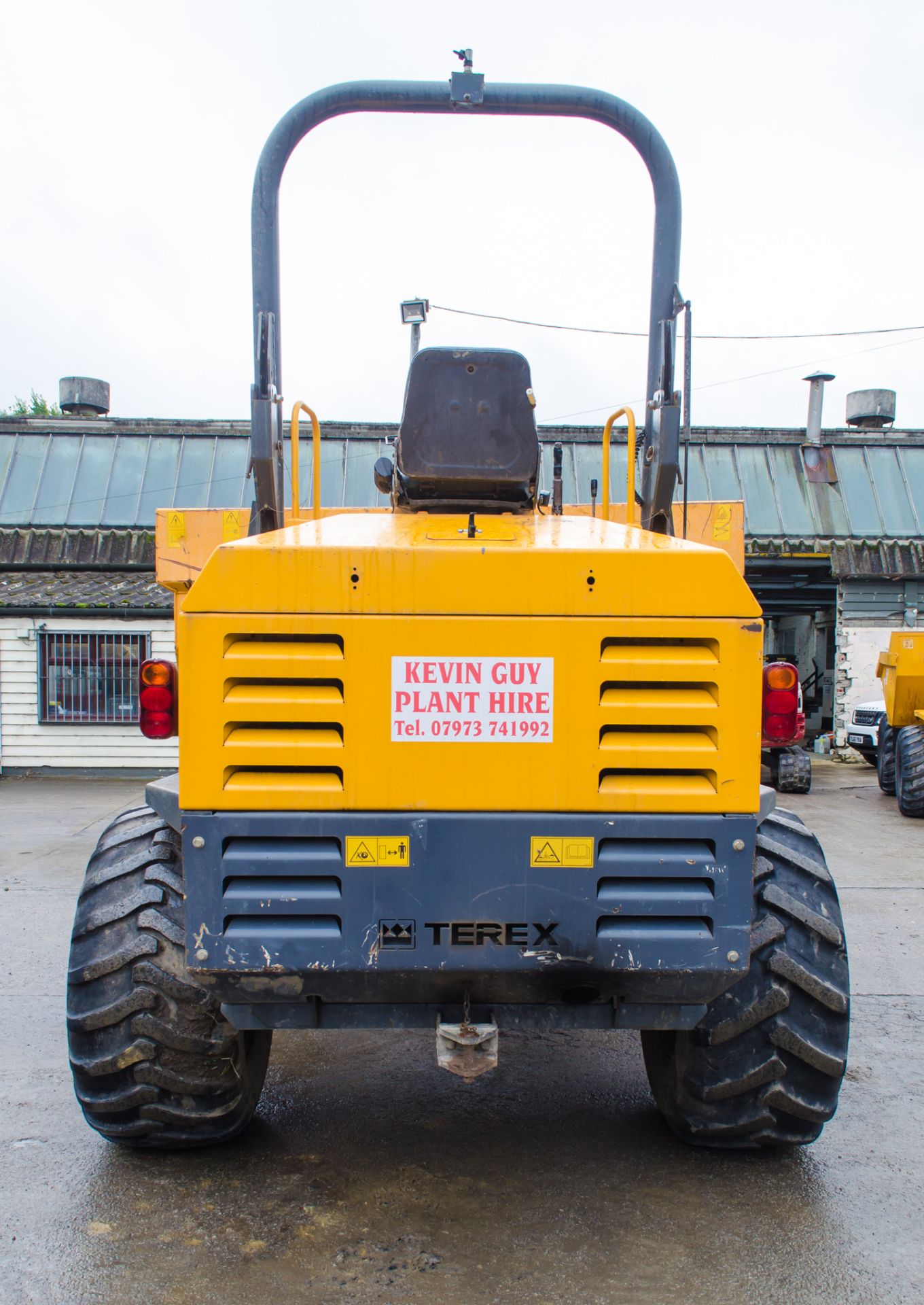 Terex 9 tonne straight skip dumper  Year: 2013  S/N: ED4MV4155 Recorded Hours: 2532 - Image 6 of 21