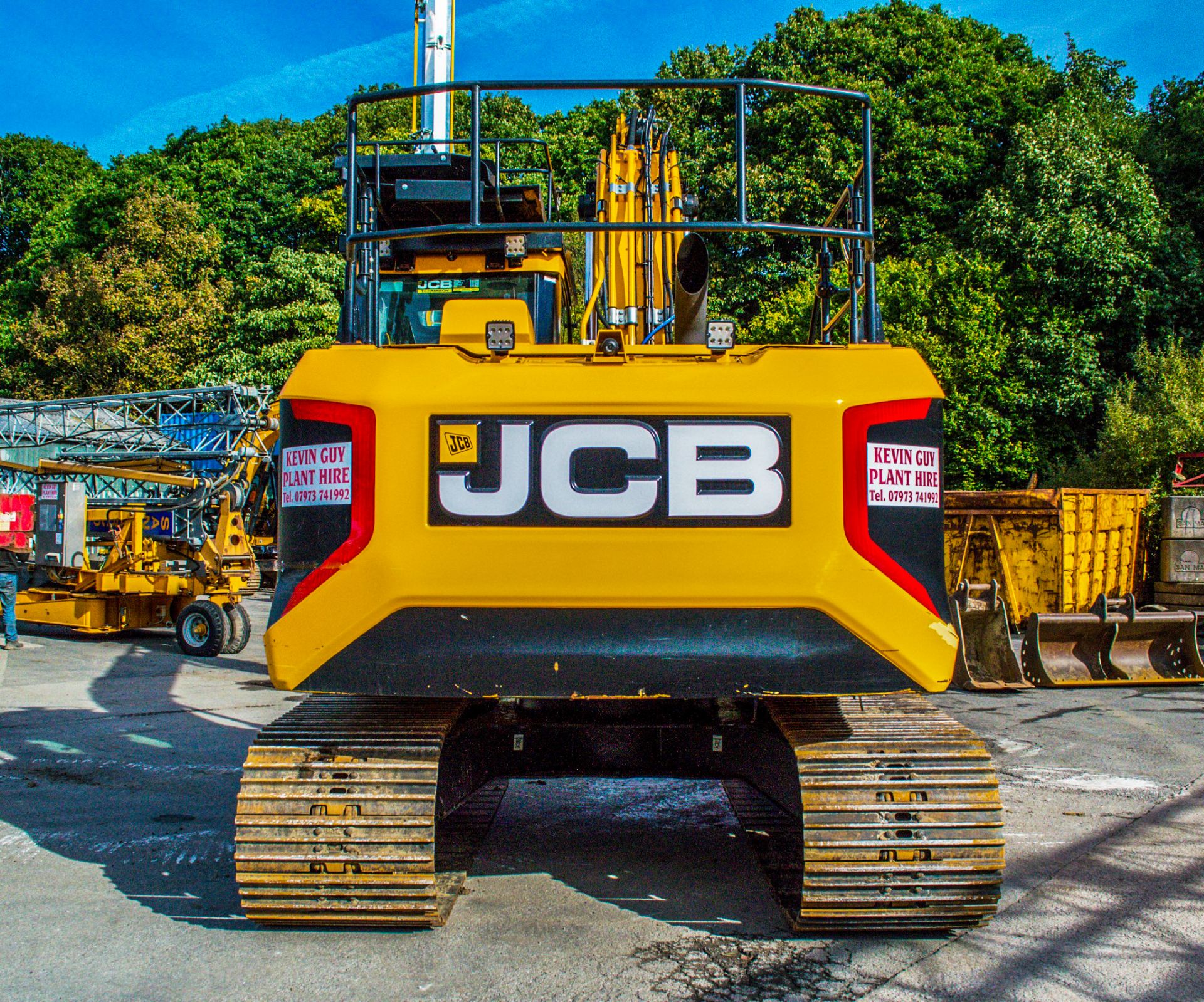 JCB 131 X LC 14 tonne steel tracked excavator  Year: 2019 S/N: 2779209 Recorded Hours: 623 c/w - Image 6 of 23