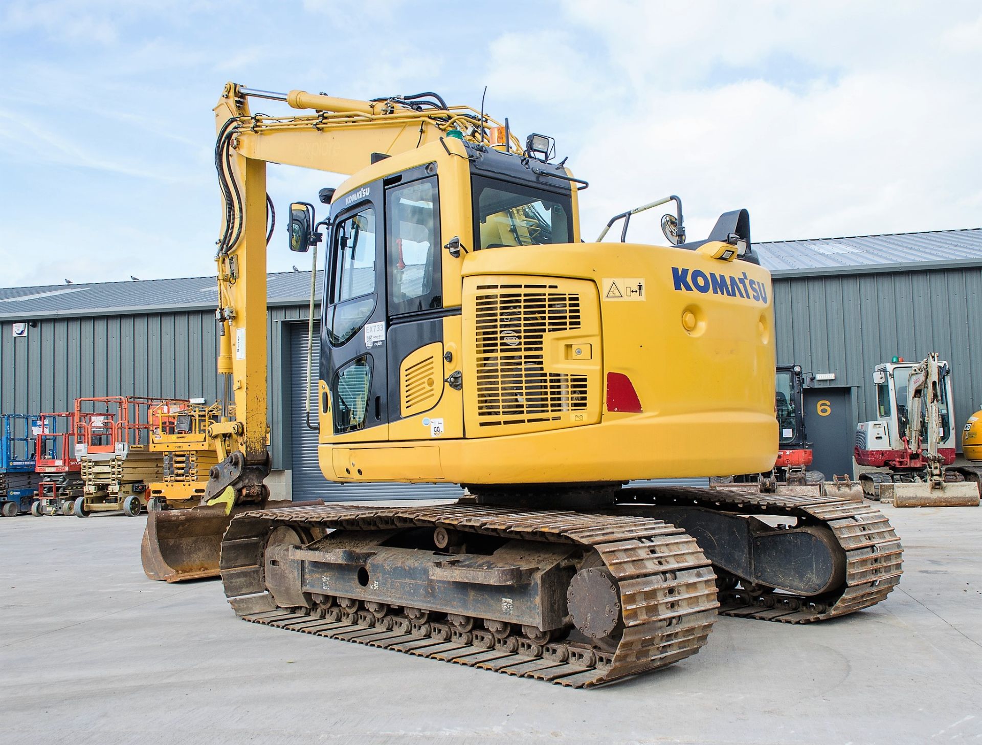Komatsu PC 138 US - 11 14 tonne steel tracked excavator  Year: 2017  S/N: F50352  Recorded Hours: - Image 4 of 26