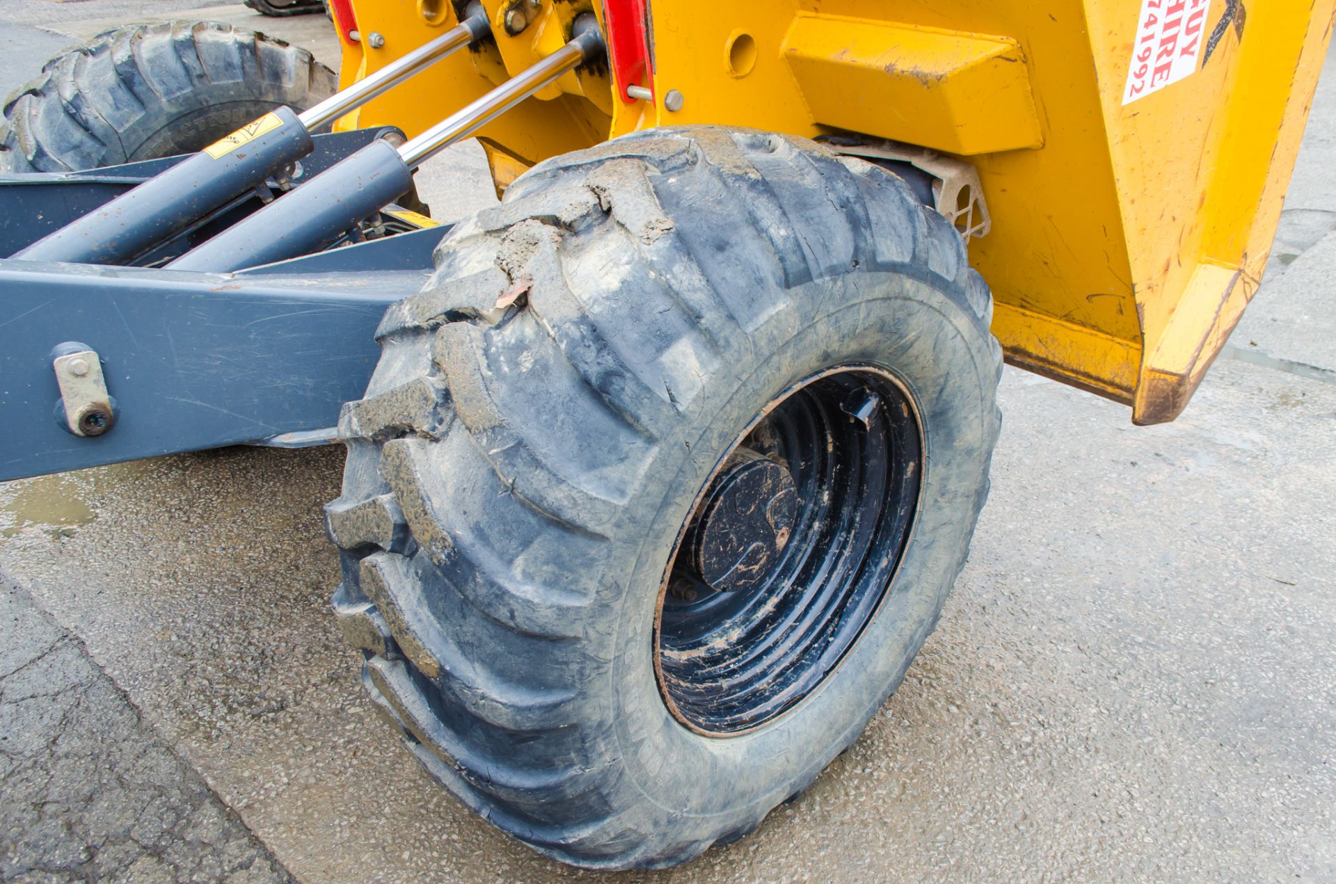 Terex 9 tonne straight skip dumper  Year: 2013  S/N: ED4MV4155 Recorded Hours: 2532 - Image 14 of 21