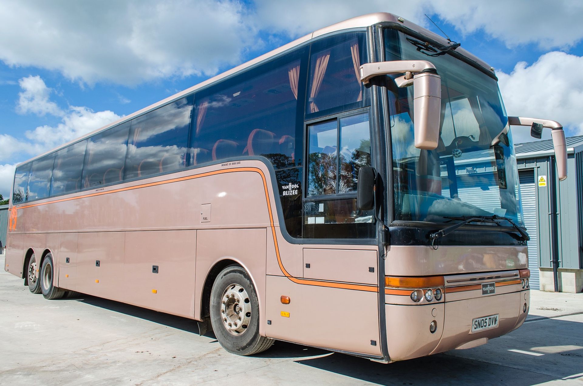 Volvo B12B Vanhool Alizee 61 seat luxury coach Registration Number: SN05 DVW Date of Registration: - Image 2 of 25