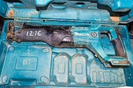 Makita DJR186 cordless reciprocating sawC/w carry case** No battery or charger **1705-MAK0364