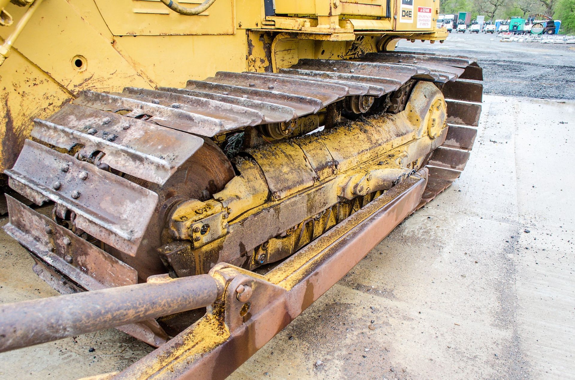 Caterpillar D4E steel tracked crawler dozer S/N: 12Z09111 Recorded Hours: 3145 - Image 12 of 15