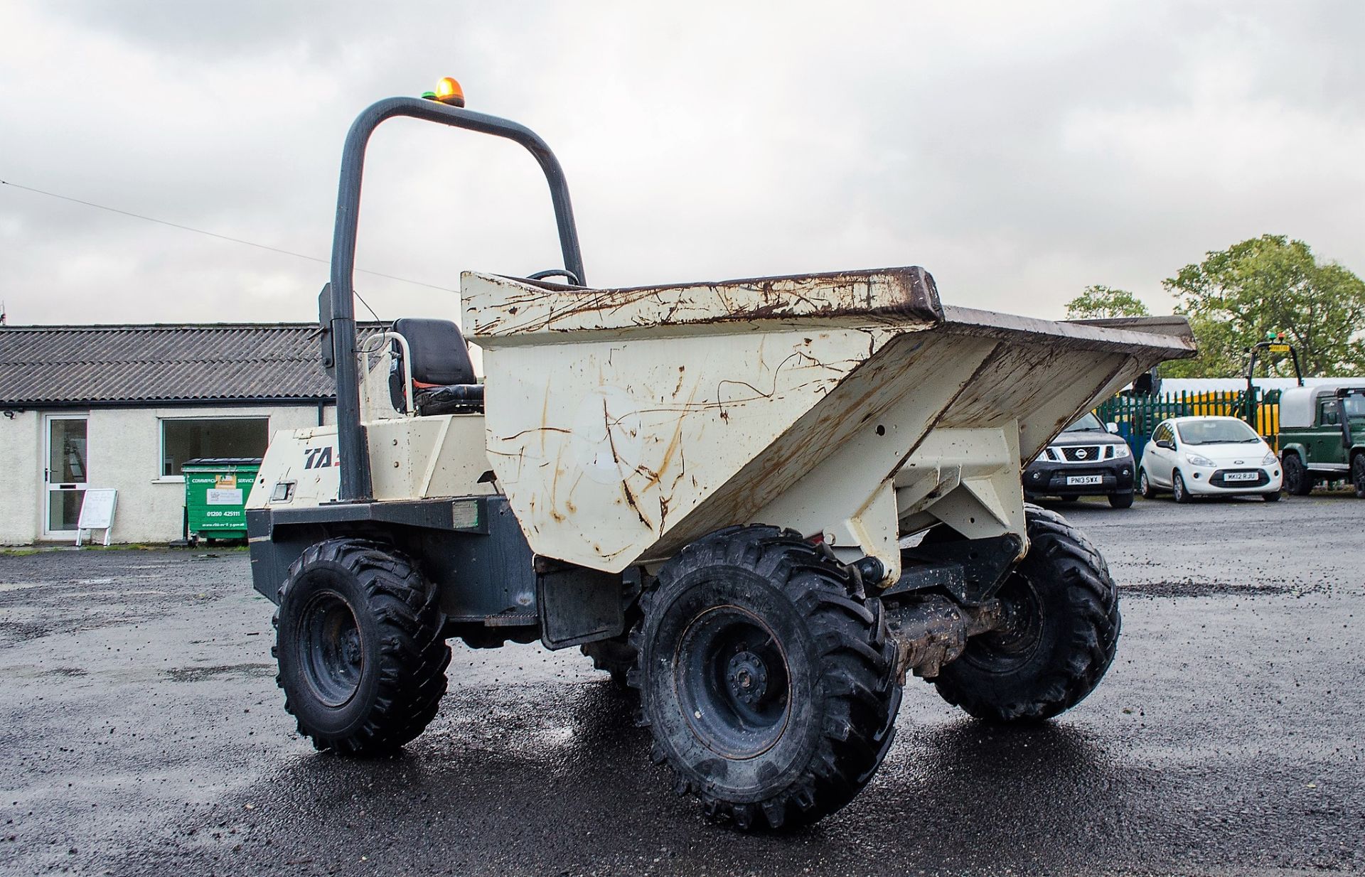 Benford Terex TA3 3 tonne straight skip dumper Year: 2007 S/N: E709FR264 Recorded Hours: Not - Image 2 of 21