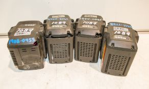 4 - Husqvarna BLi200 battery packs** Some in disrepair **1908-0955