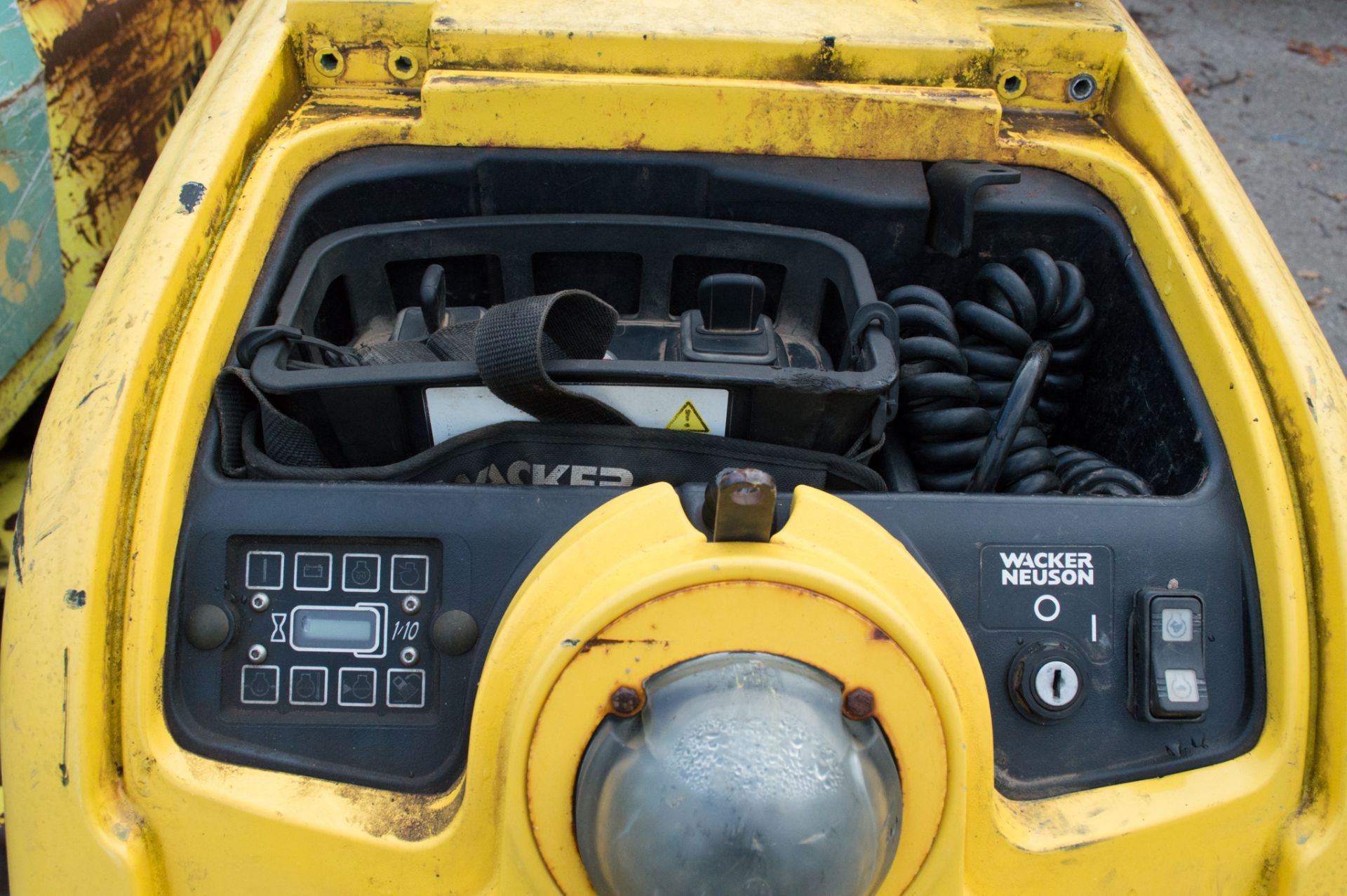 Wacker Neuson RTSC3 diesel driven trench compactor c/w remote control A685634 - Image 3 of 5