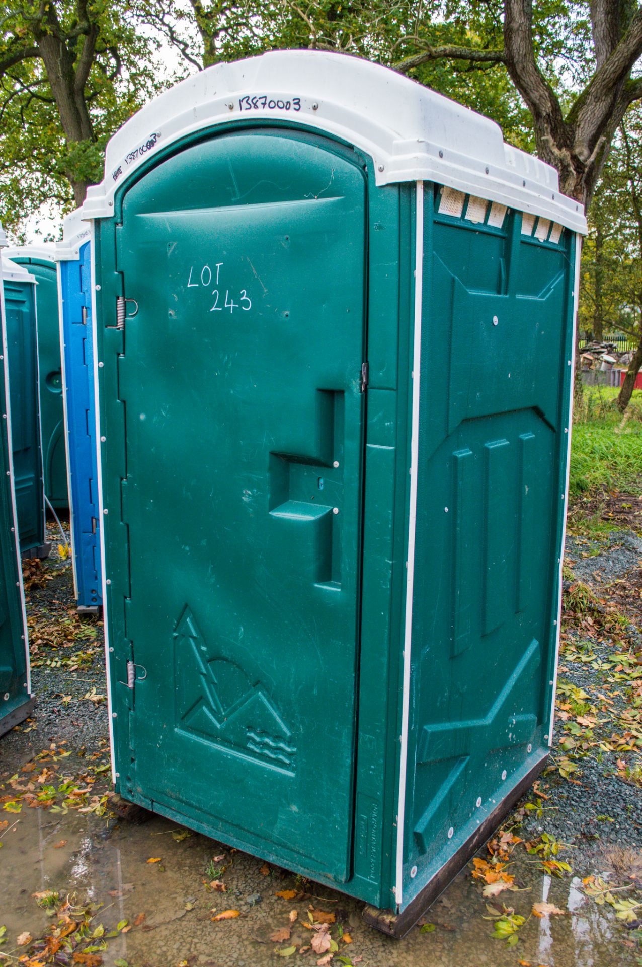 Portable toilet unit ** For mains usage ** 1387-0003