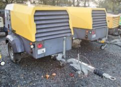 Atlas Copco XATS138 diesel driven fast tow air compressor Year: 2017 S/N: 445032 Recorded Hours: