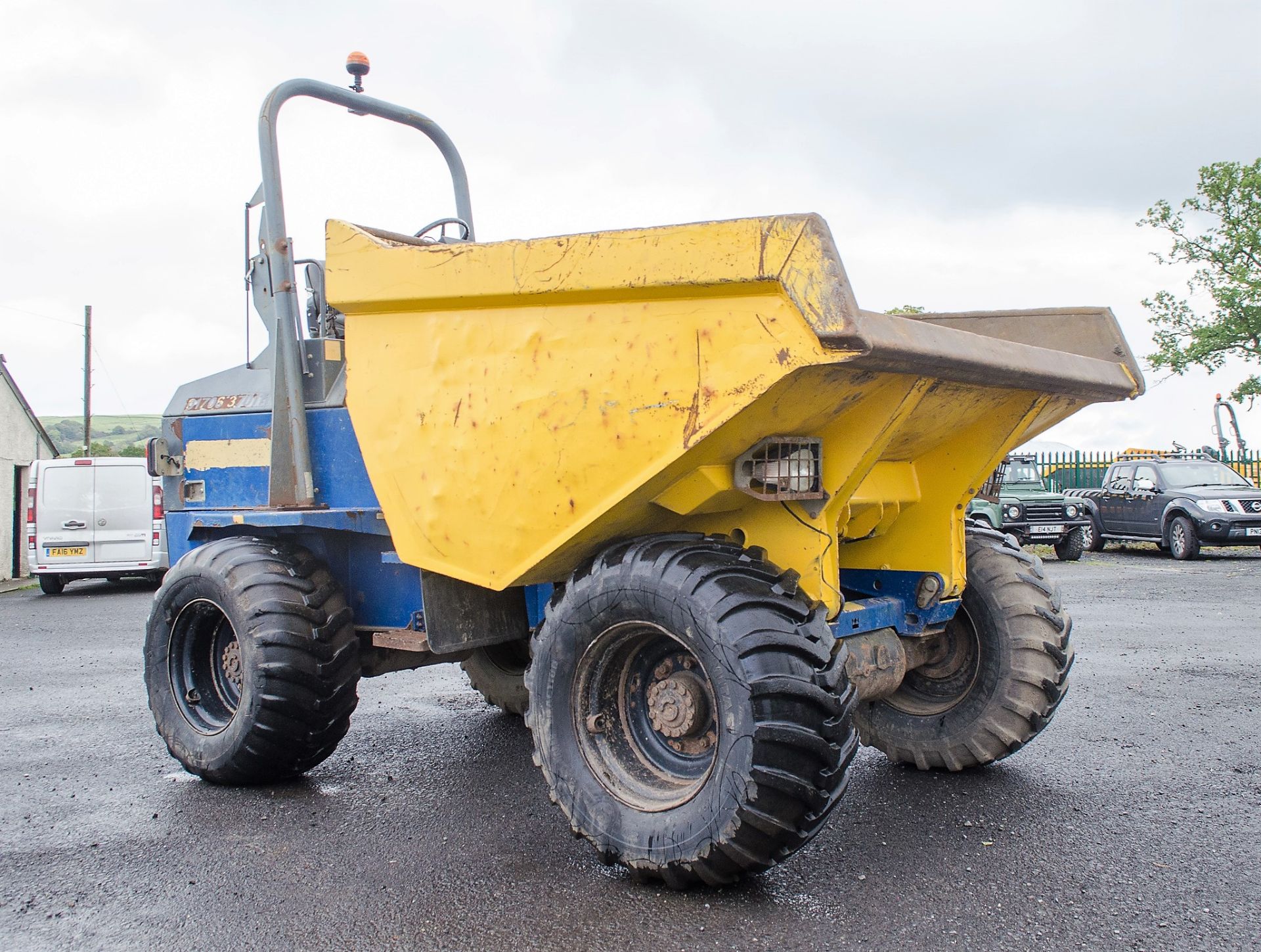 Benford Terex 10 tonne straight skip dumper Year: 2008 S/N: E803MM059 Recorded Hours: 3464 - Image 2 of 21