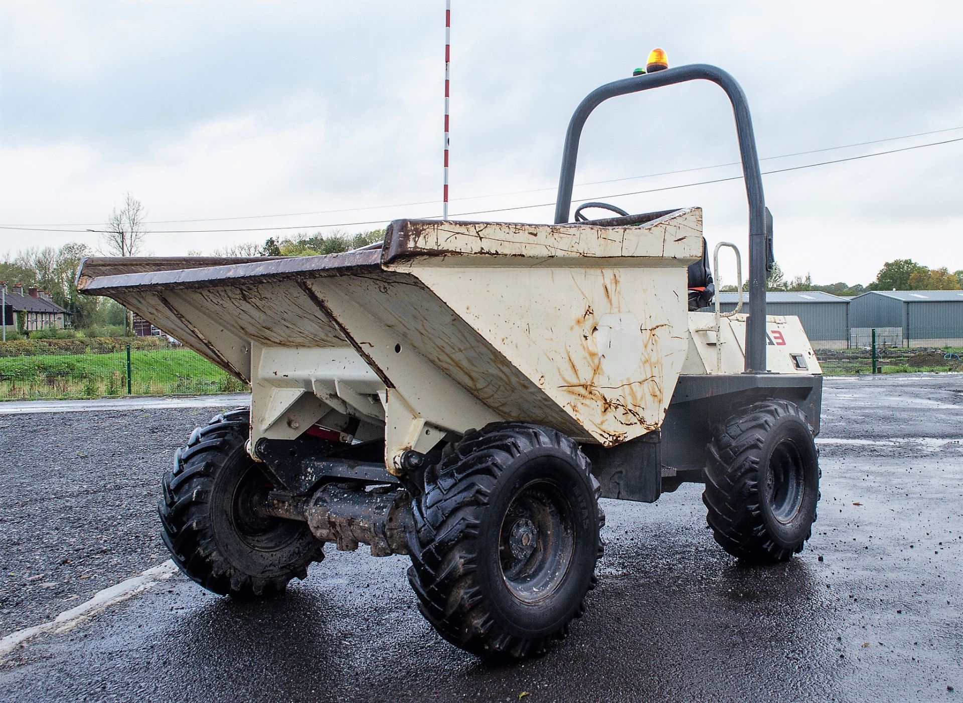 Benford Terex TA3 3 tonne straight skip dumper Year: 2007 S/N: E709FR264 Recorded Hours: Not