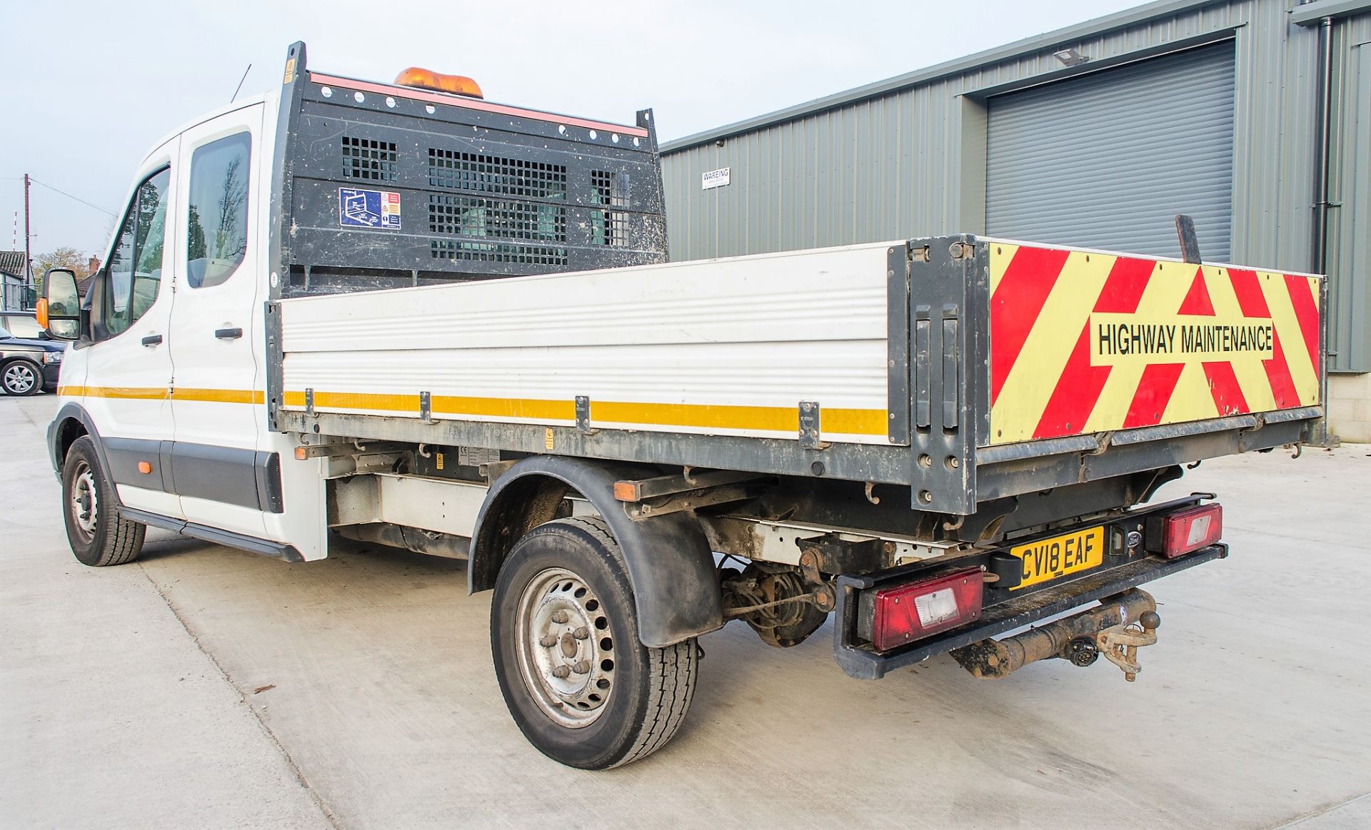 Ford Transit 350 double cab tipper van Registration Number: CV18 EAF Date of Registration: 15/03/ - Image 4 of 27