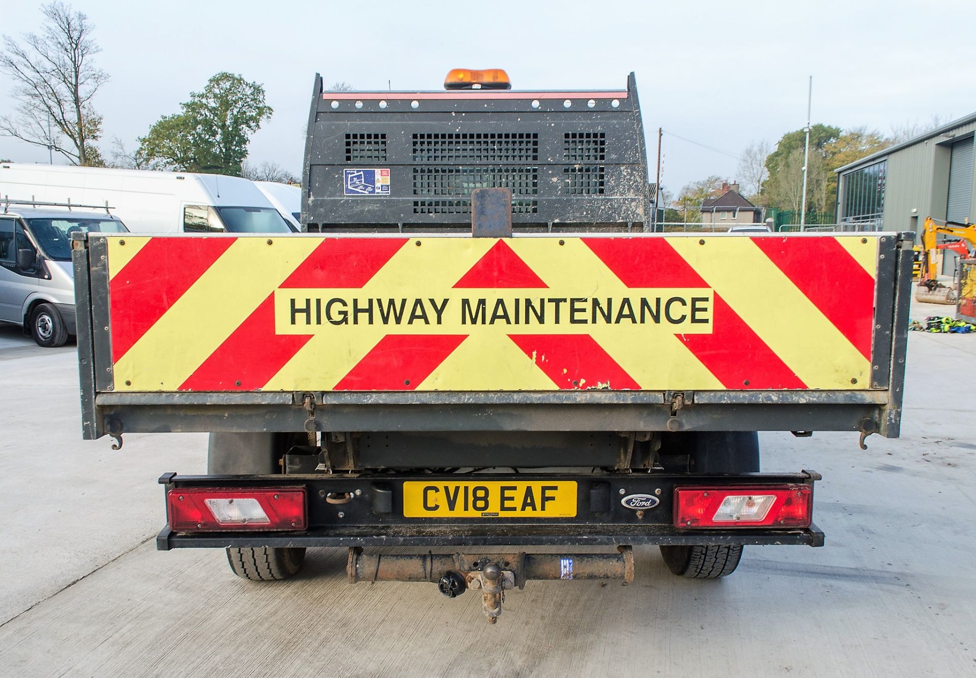 Ford Transit 350 double cab tipper van Registration Number: CV18 EAF Date of Registration: 15/03/ - Image 6 of 27