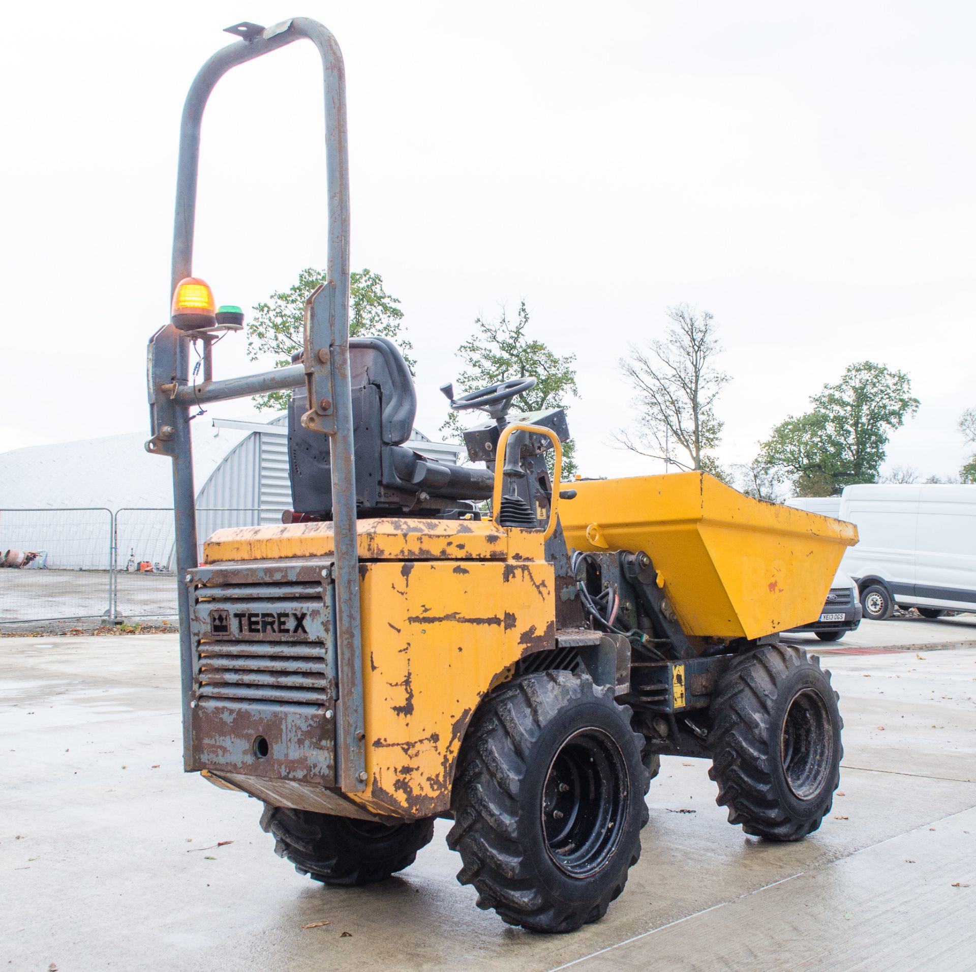 Terex HD1000 1 tonne hi-tip dumper Year: 2005 S/N: E509HM551 Recorded Hours: 3190 - Image 3 of 21