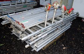 Aluminium scaffold tower components as photographed ** Please note that there are no stabilisers