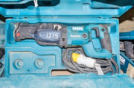 Makita JR3060T 110v reciprocating sawC/w carry case0266-1052