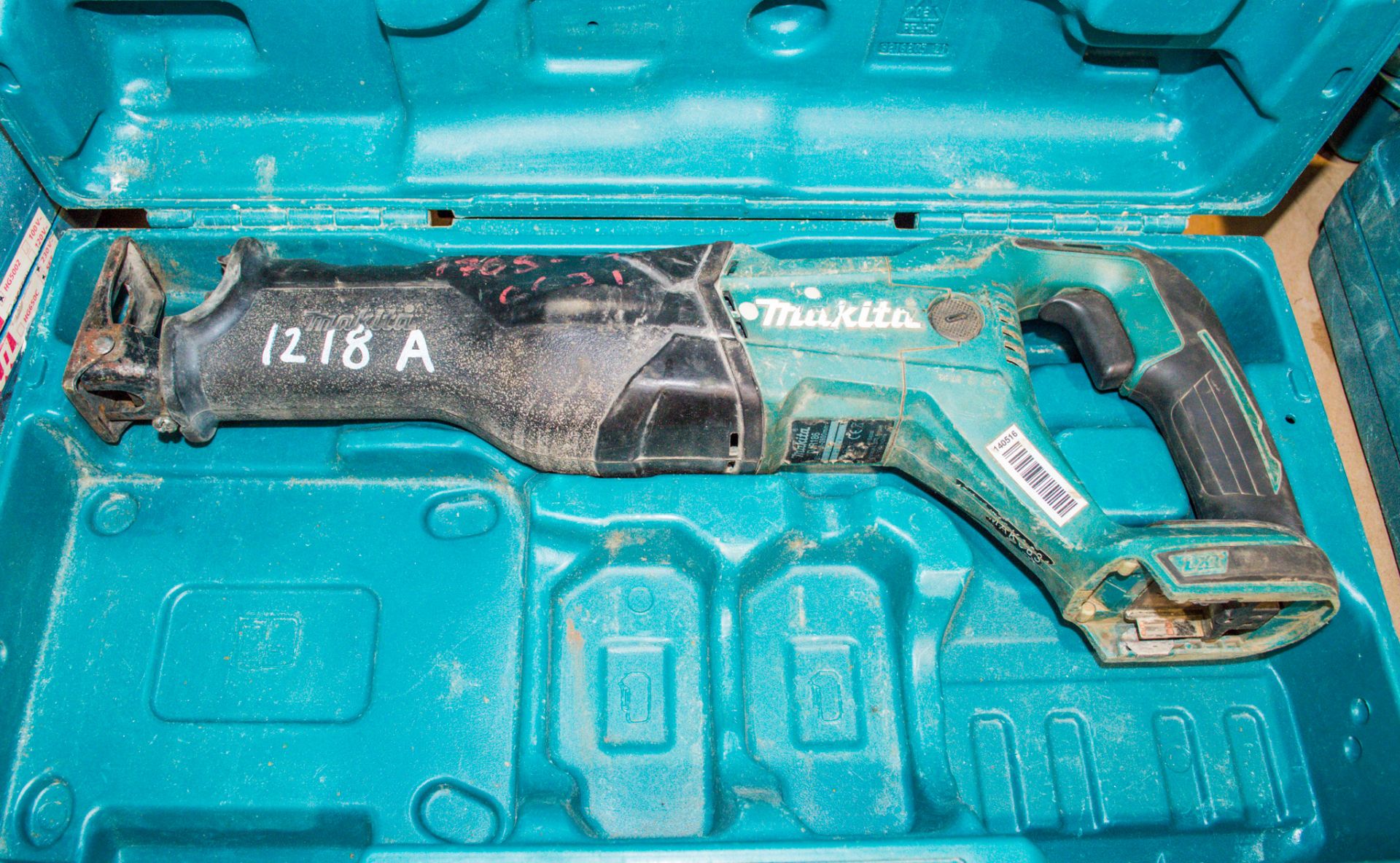 Makita DJR186 18v cordless reciprocating saw c/w carry case MAK0634 ** No battery or charger **