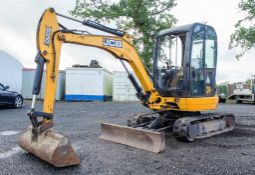 JCB 8030 ZTS 3 tonne rubber tracked excavator Year: 2013 S/N: 2021790 Recorded Hours: 2860 blade,
