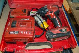 Hilti SID22 cordless screw gun C/w 2 batteries, charger and carry case A778037