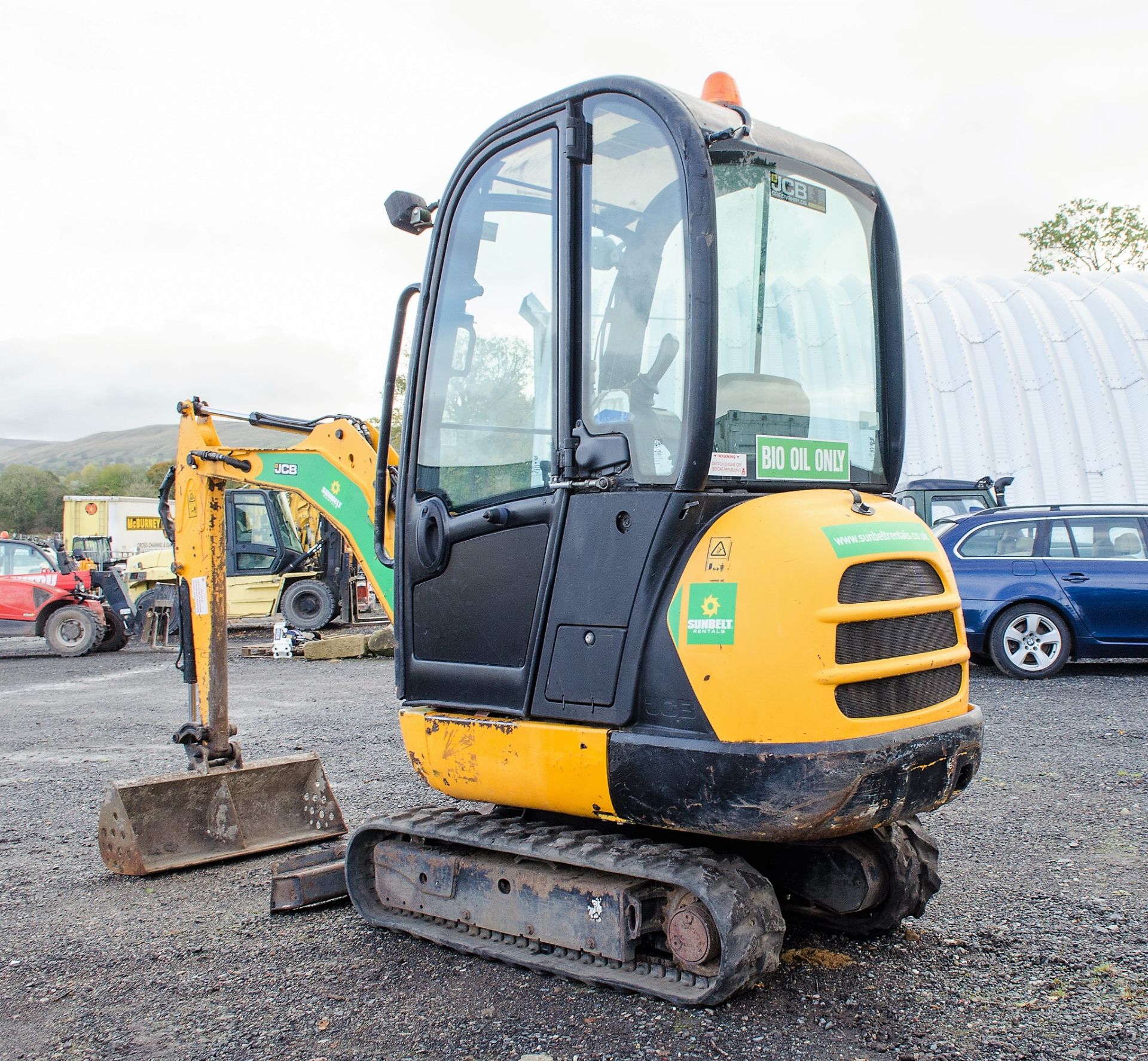 JCB 8016 CTS 1.5 tonne rubber tracked mini excavator Year: 2013 S/N: 2071390 Recorded Hours: 2198 - Image 4 of 20