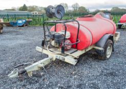 Western petrol driven fast tow pressure washer bowser PF01160