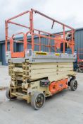 JLG 3246 ES battery electric scissor lift Year:- 2011 S/N: 2037 Recorded hours:- 416 PF1532