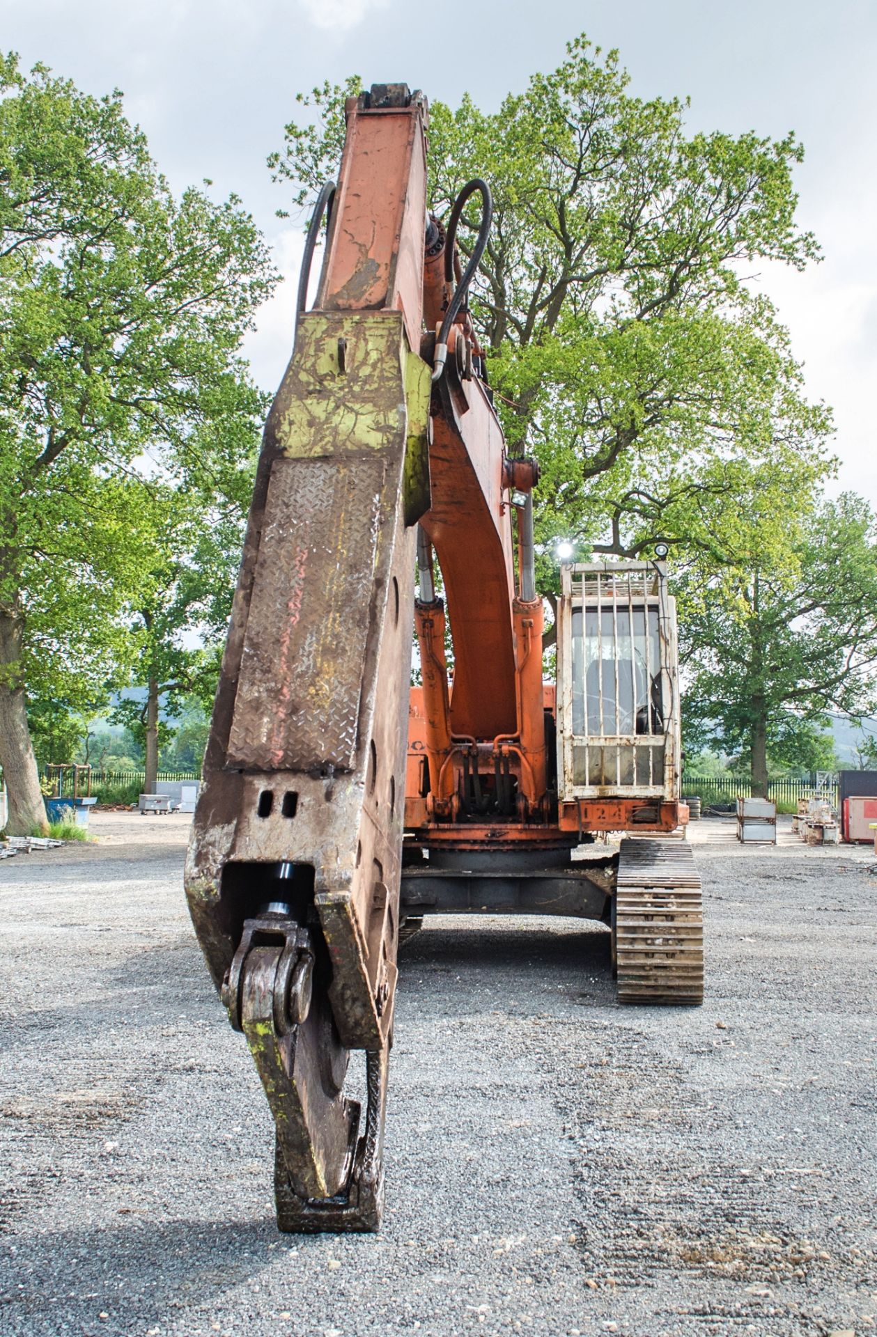 Daewoo SL400LC-III 40 tonne steel tracked excavator Year: 1997 S/N: 0260 c/w steel shear dipper arm - Image 5 of 21