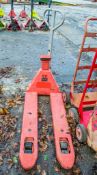 Pallet truck c/w electric scale