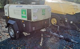 Doosan 7/41 diesel driven fast tow air compressor Year: 2012 S/N: 31402 Recorded Hours: 1929