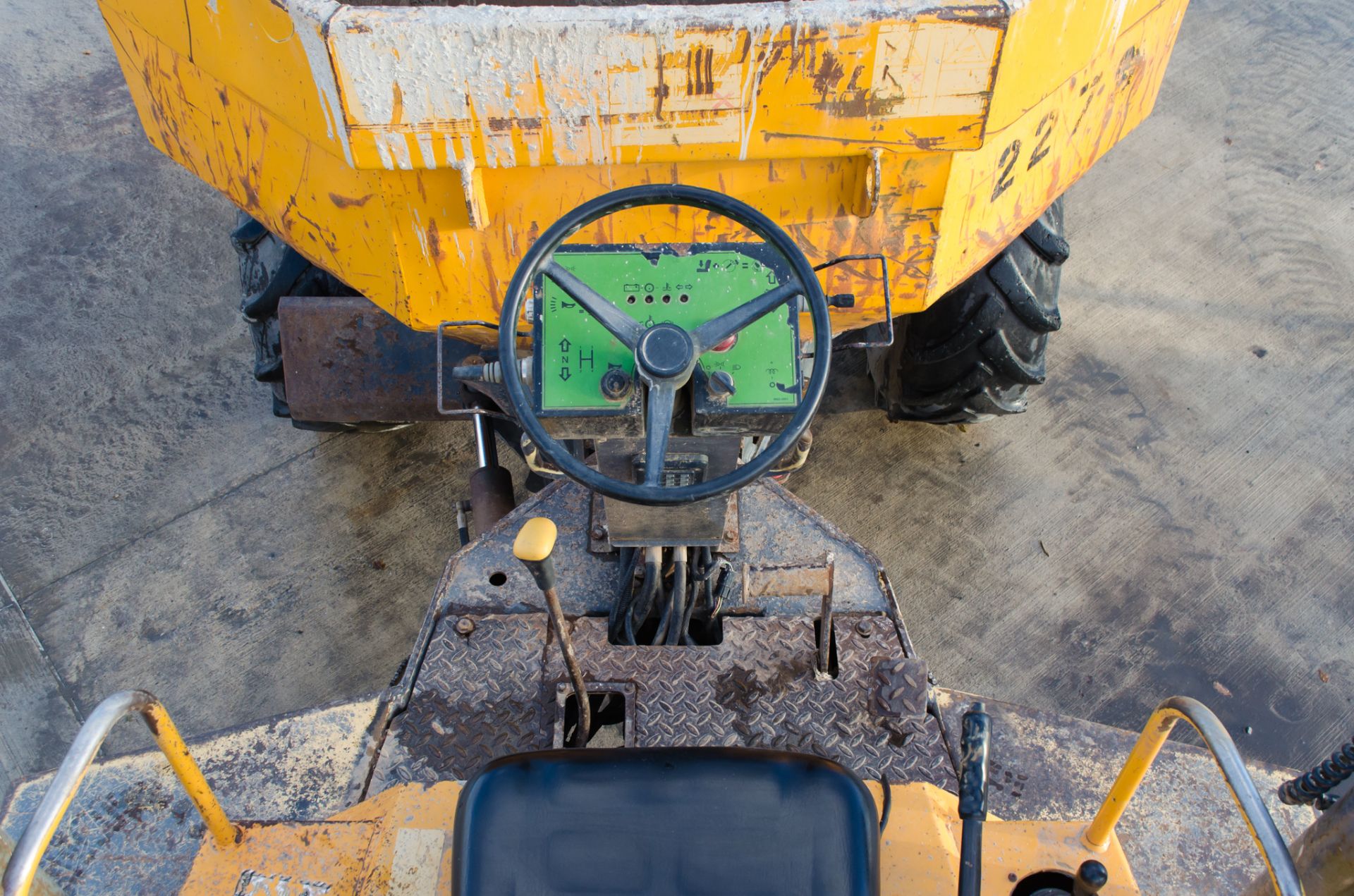 Benford Terex PS6000 6 tonne swivel skip dumper Year: 2008 S/N: E801FX020 Recorded Hours: 5137 - Image 19 of 21